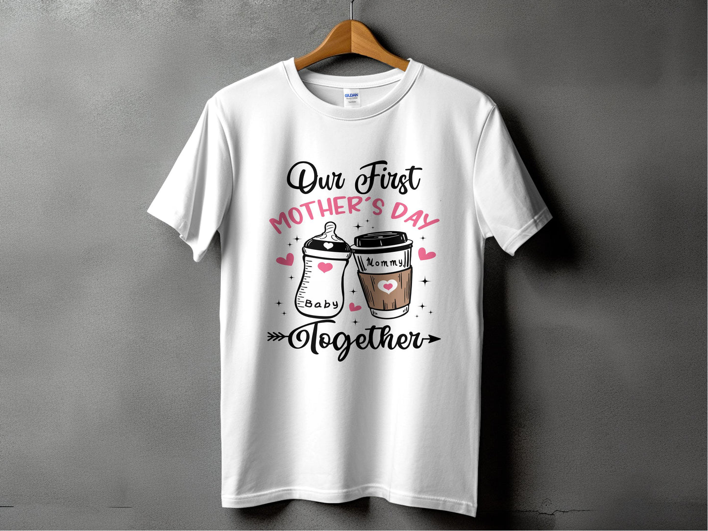 Our First Mother's Day Together T-Shirt product