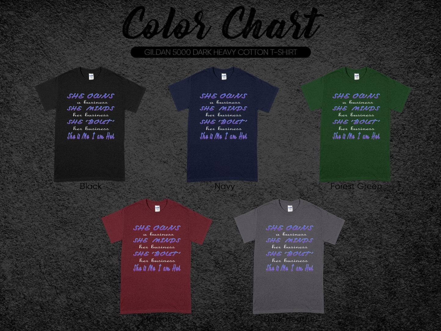 She Owns She Builds She Fixes Unique T-shirt product