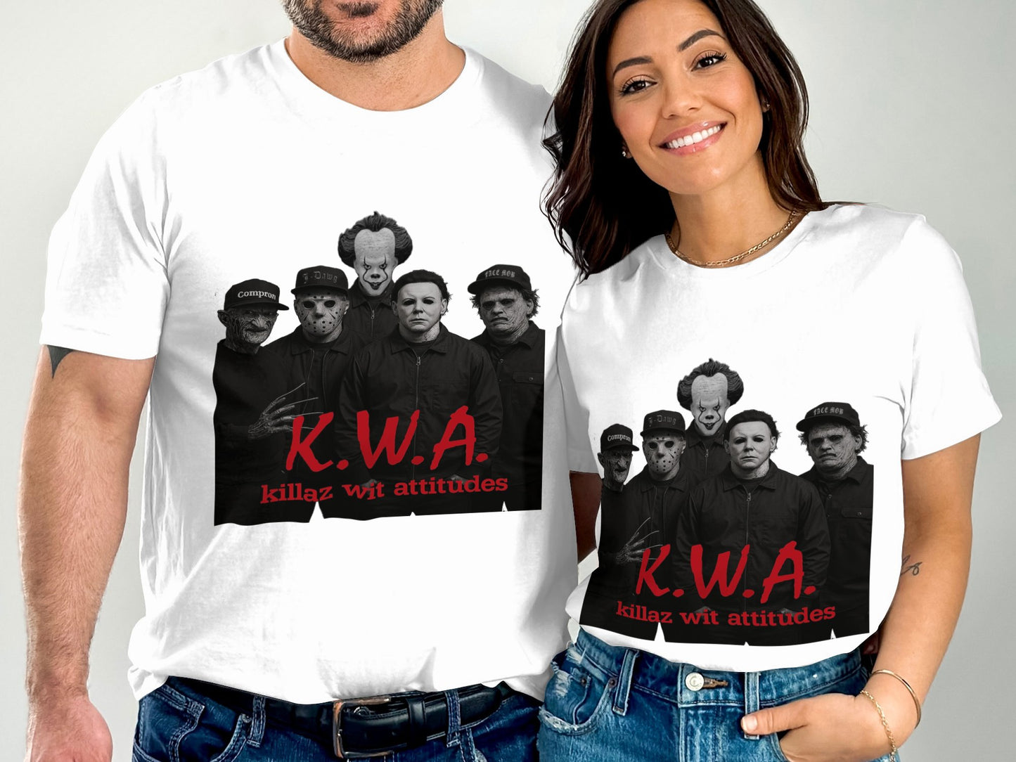 K.W.A. Killaz Wit Attitudes Graphic T-Shirt Product