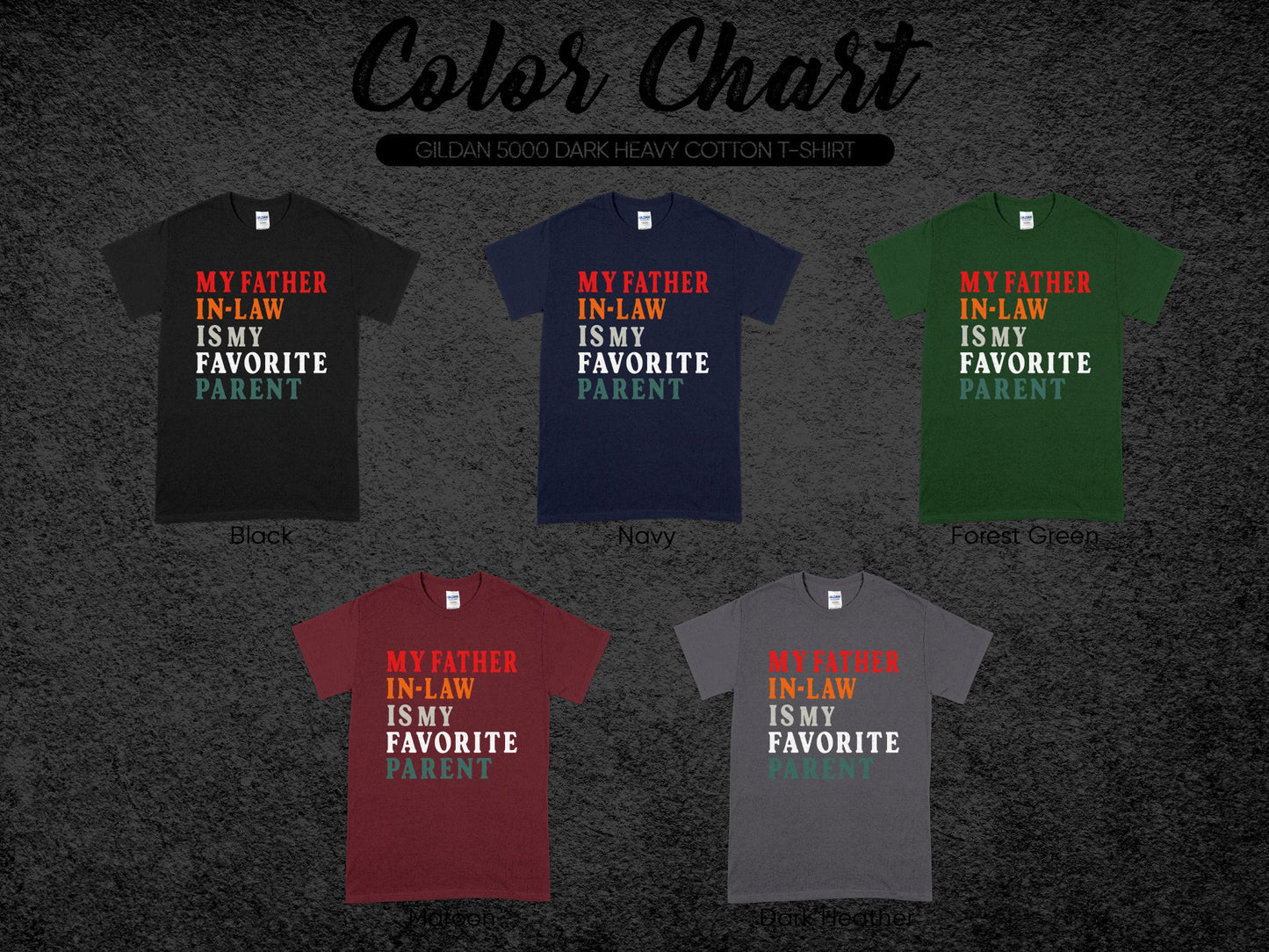 My Father In Law Is My Favorite Parent T-shirt product type