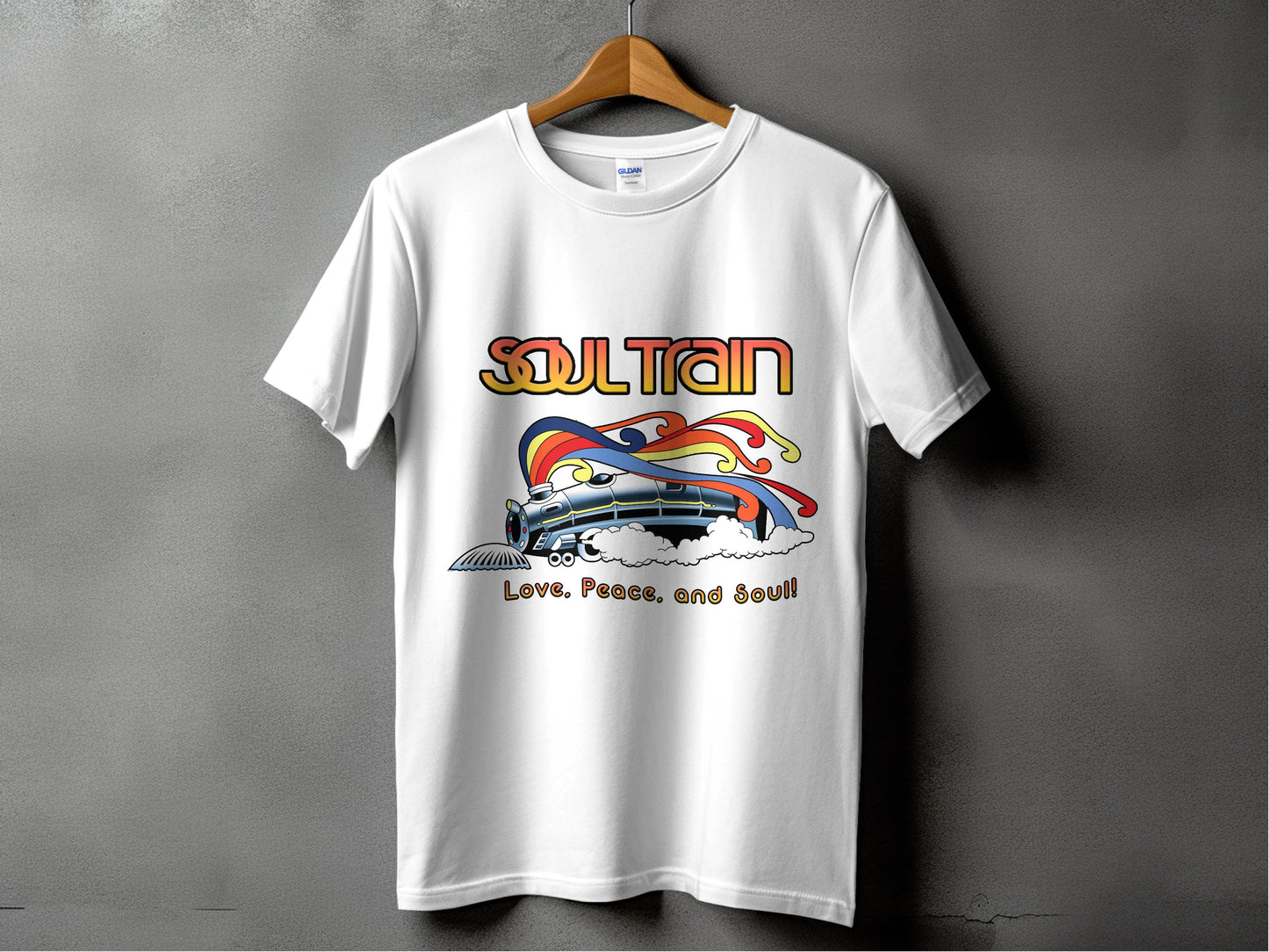 Soul Train Love Peace and Soul Graphic T-Shirt product