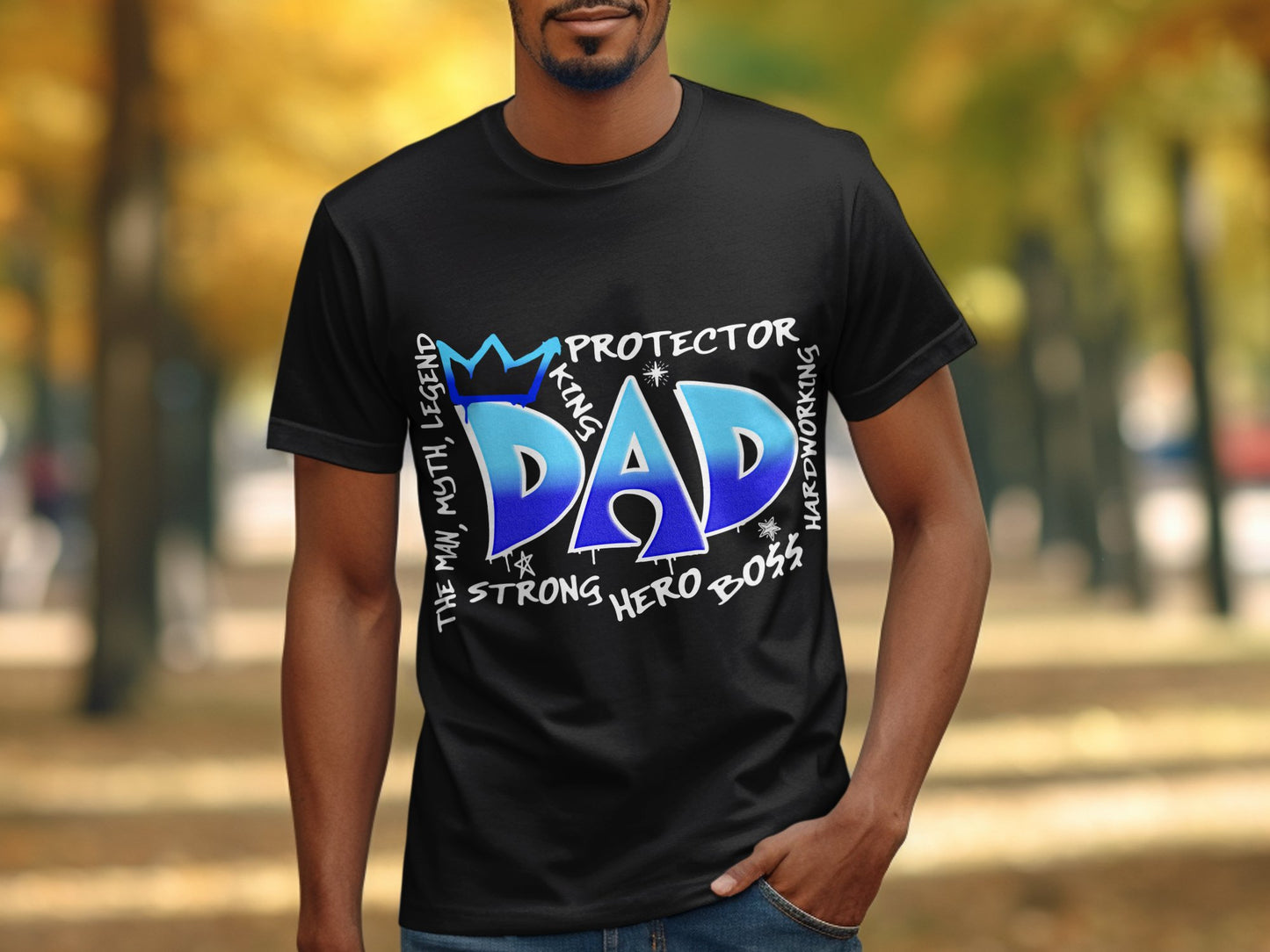 Protector Hardworking Hero Boss Dad T-Shirt product