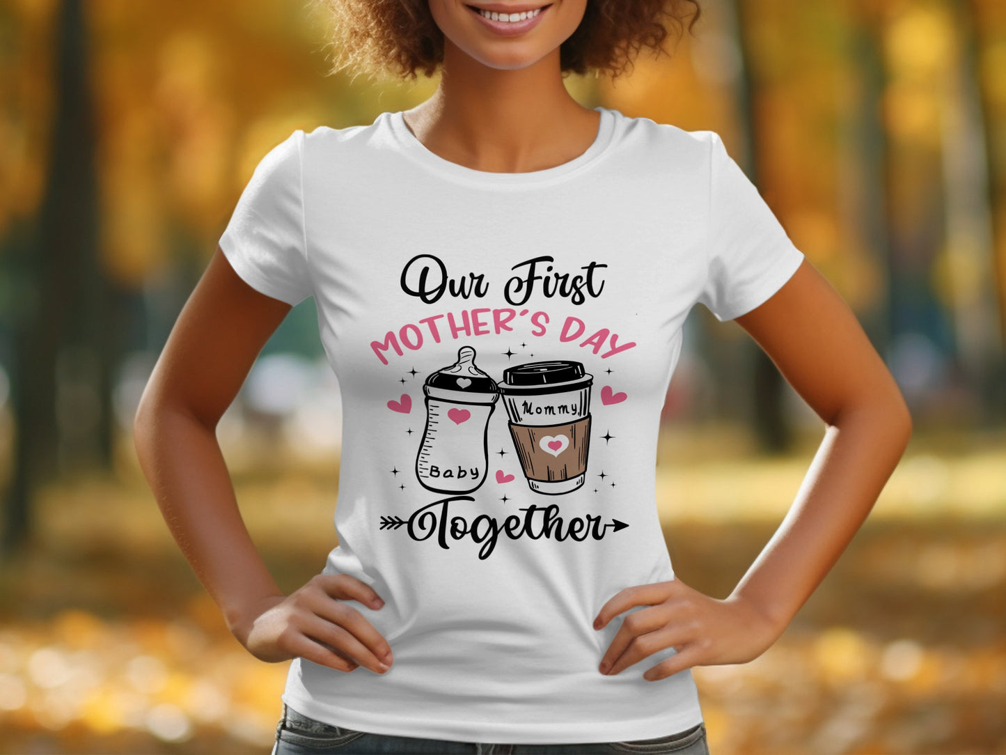 Our First Mother's Day Together T-Shirt product type