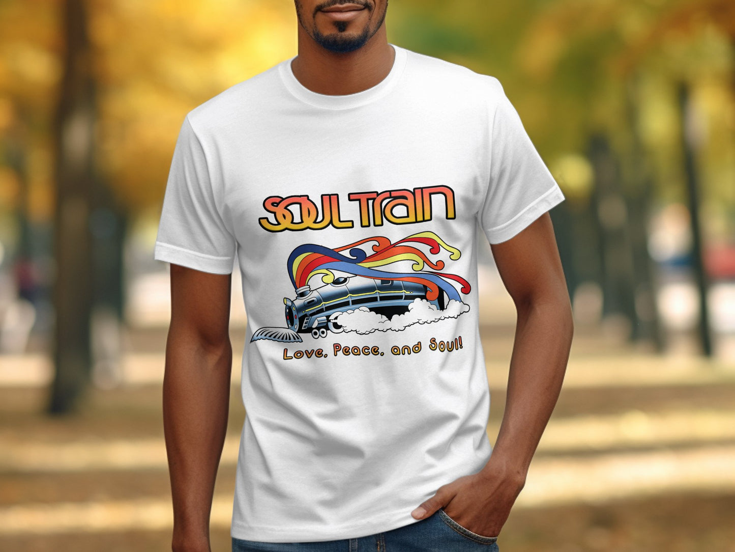 Soul Train Love Peace and Soul T-Shirt product