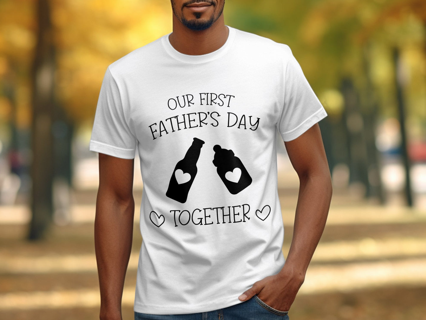 Our First Father's Day Together T-shirt product
