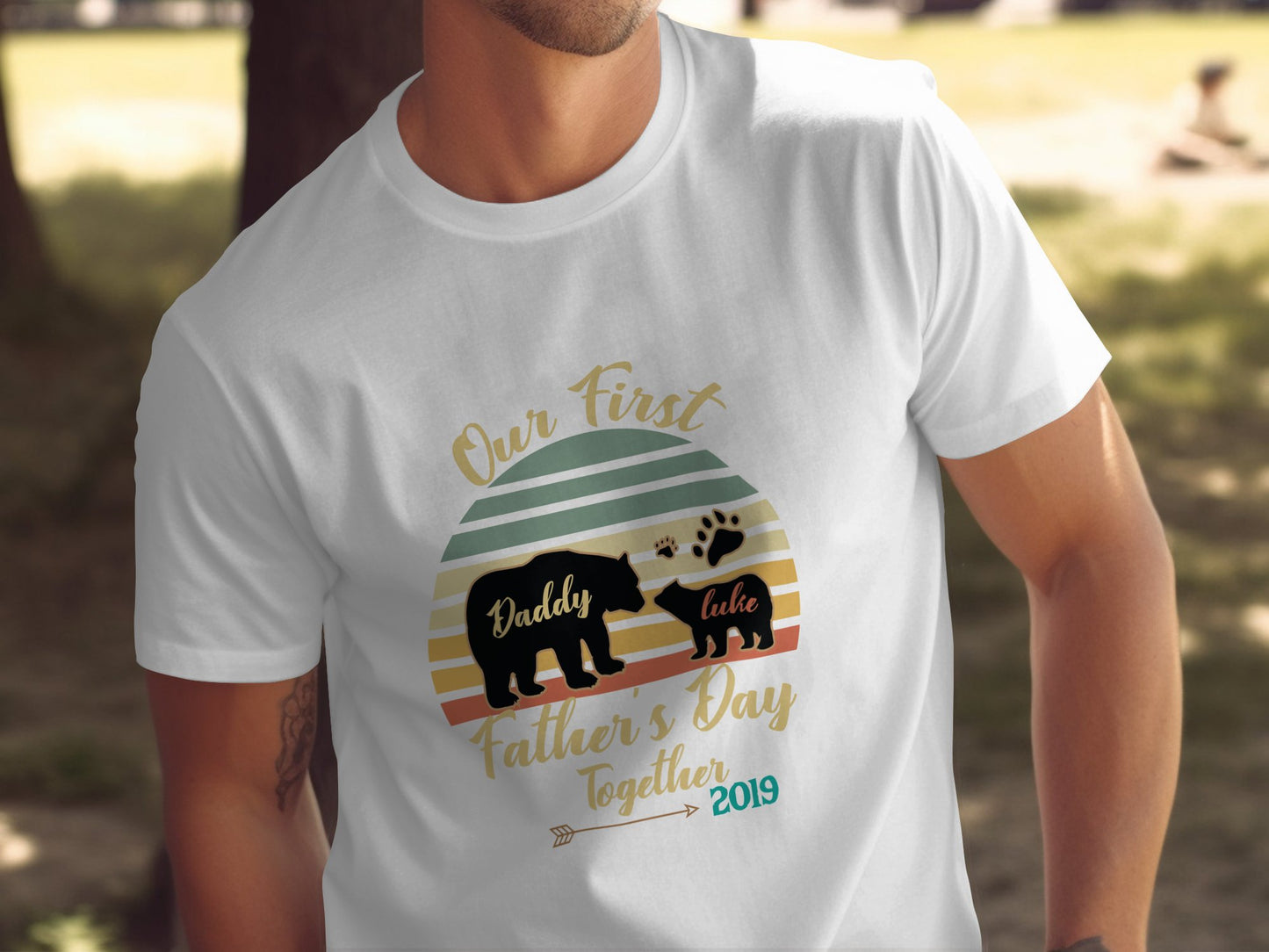 Our First Father's Day Together 2019 T-shirt product