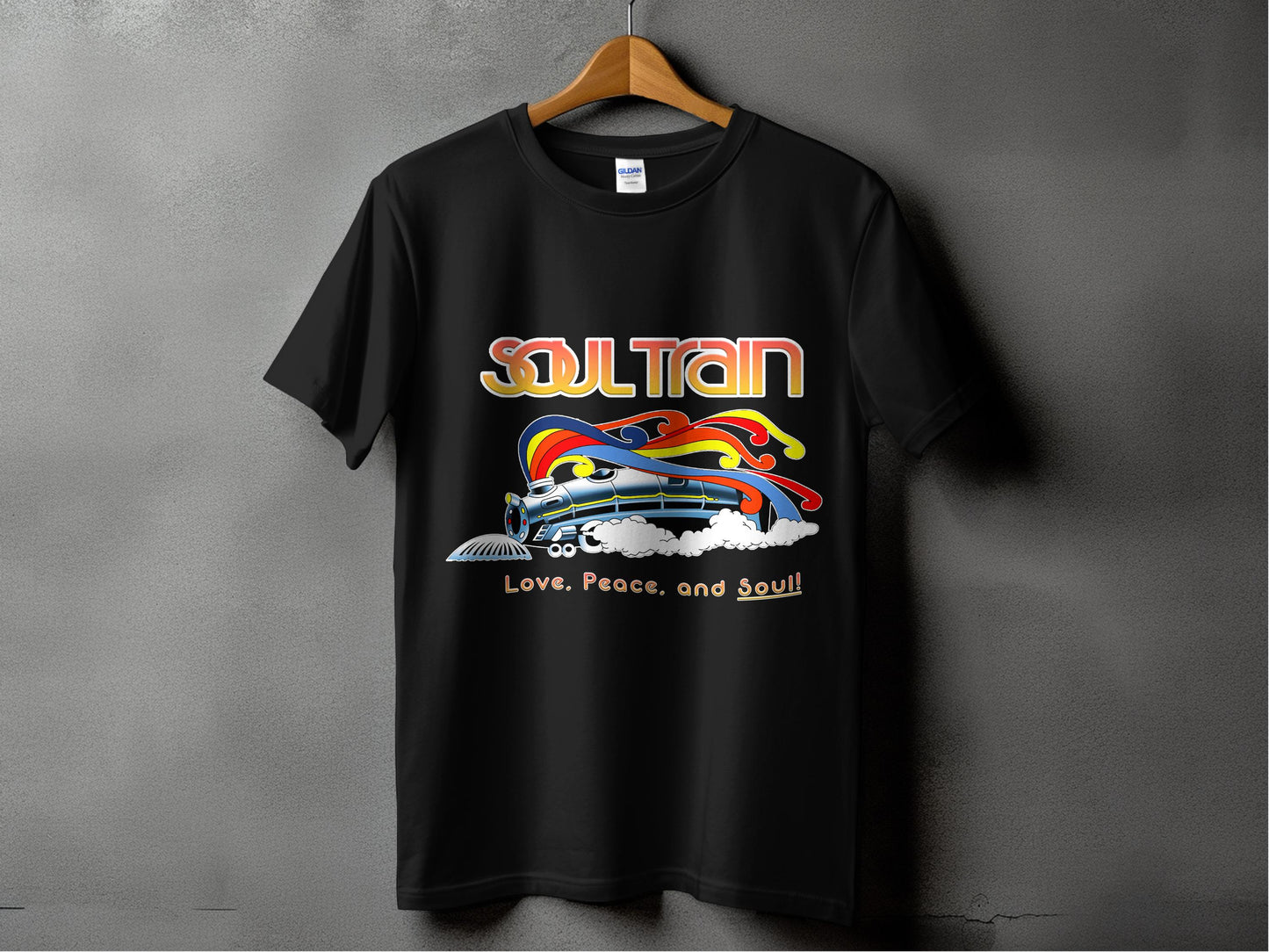 Soul Train Love Peace and Soul Graphic T-shirt product