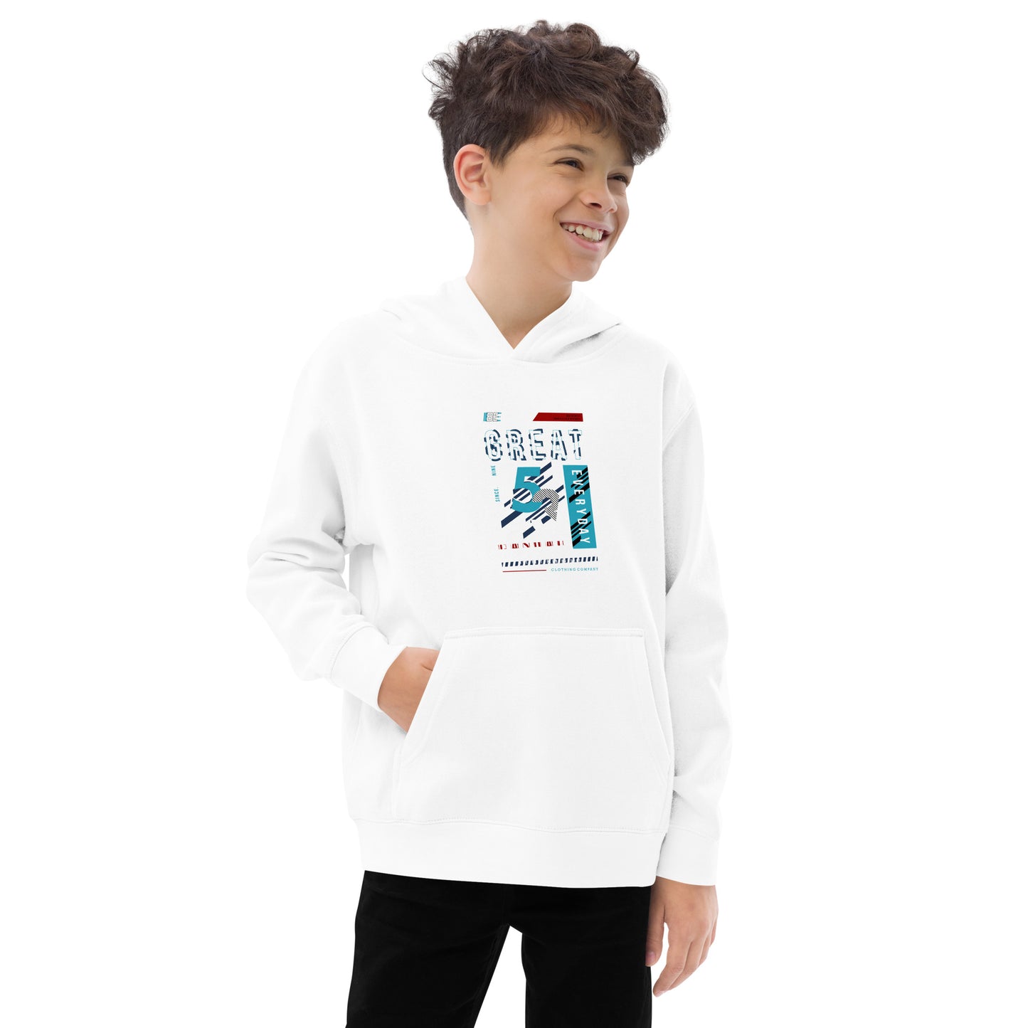 Kids fleece hoodie