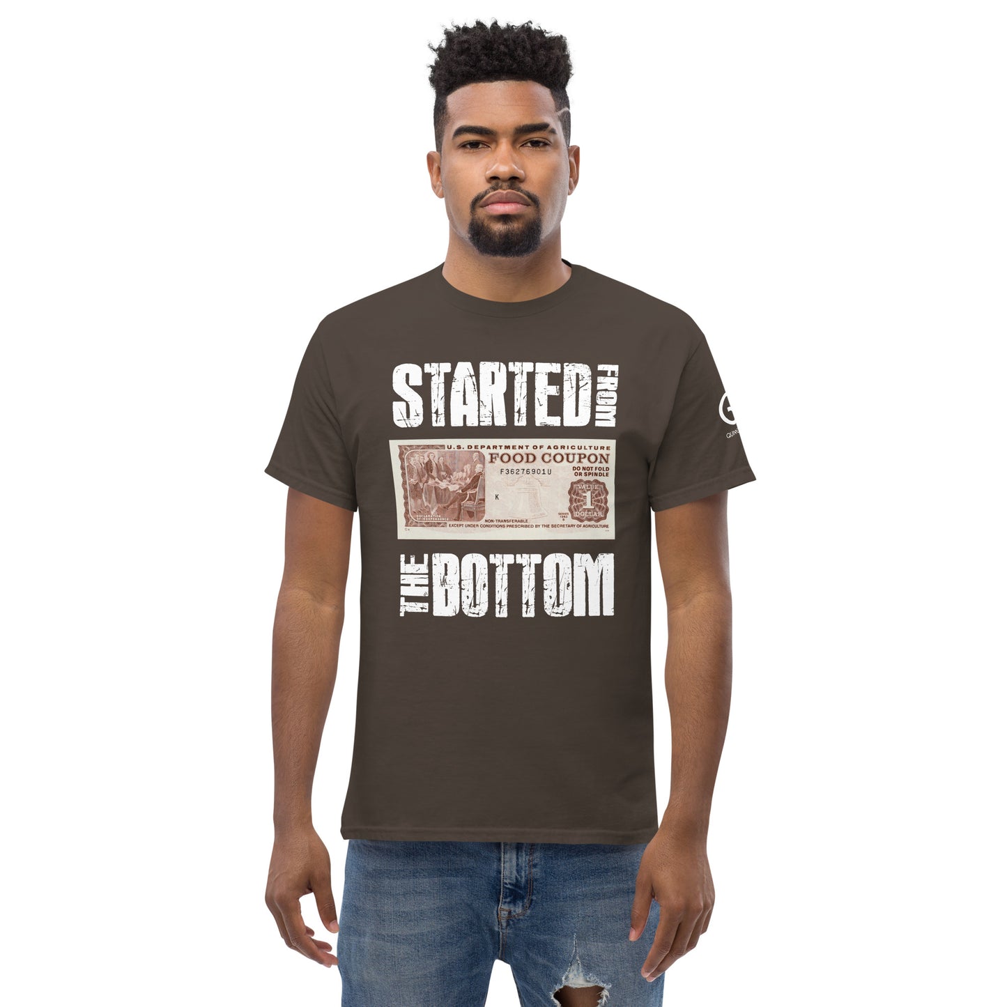Started From the Bottom Quinnessential GearMen's classic tee
