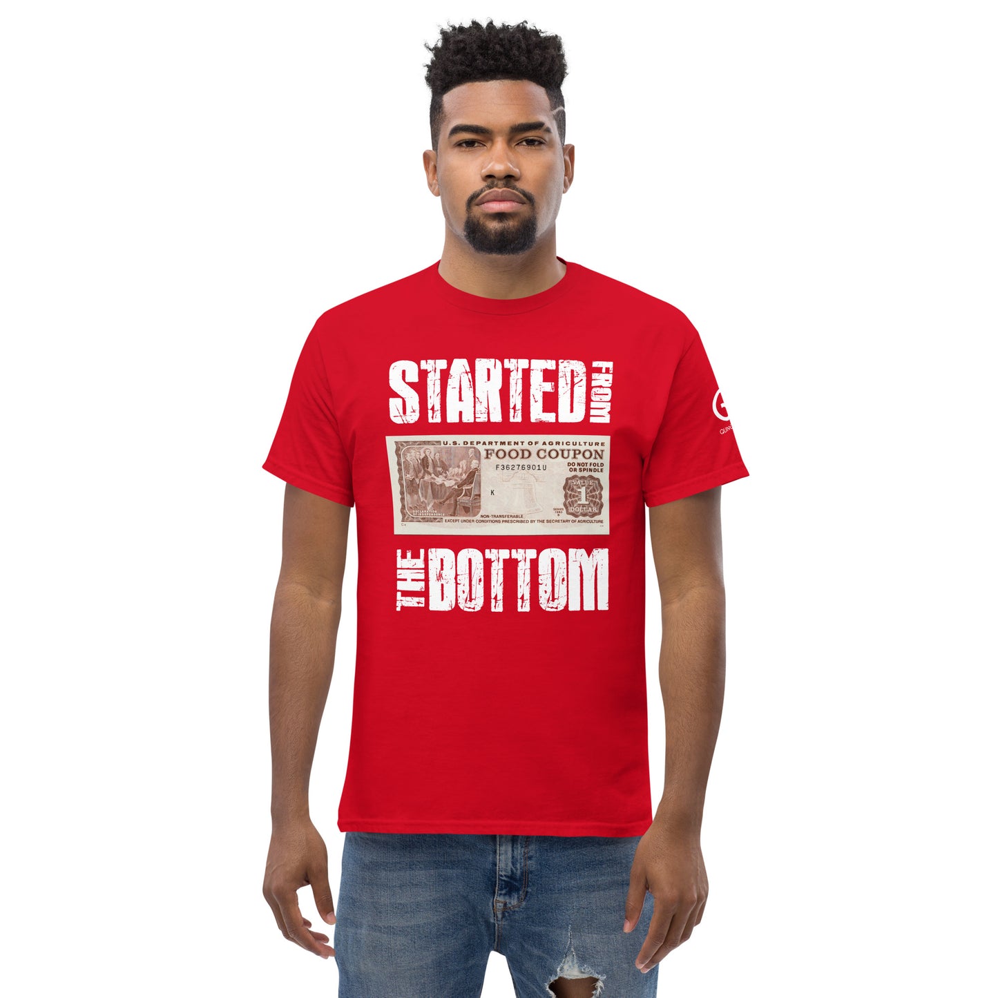 Started From the Bottom Quinnessential GearMen's classic tee