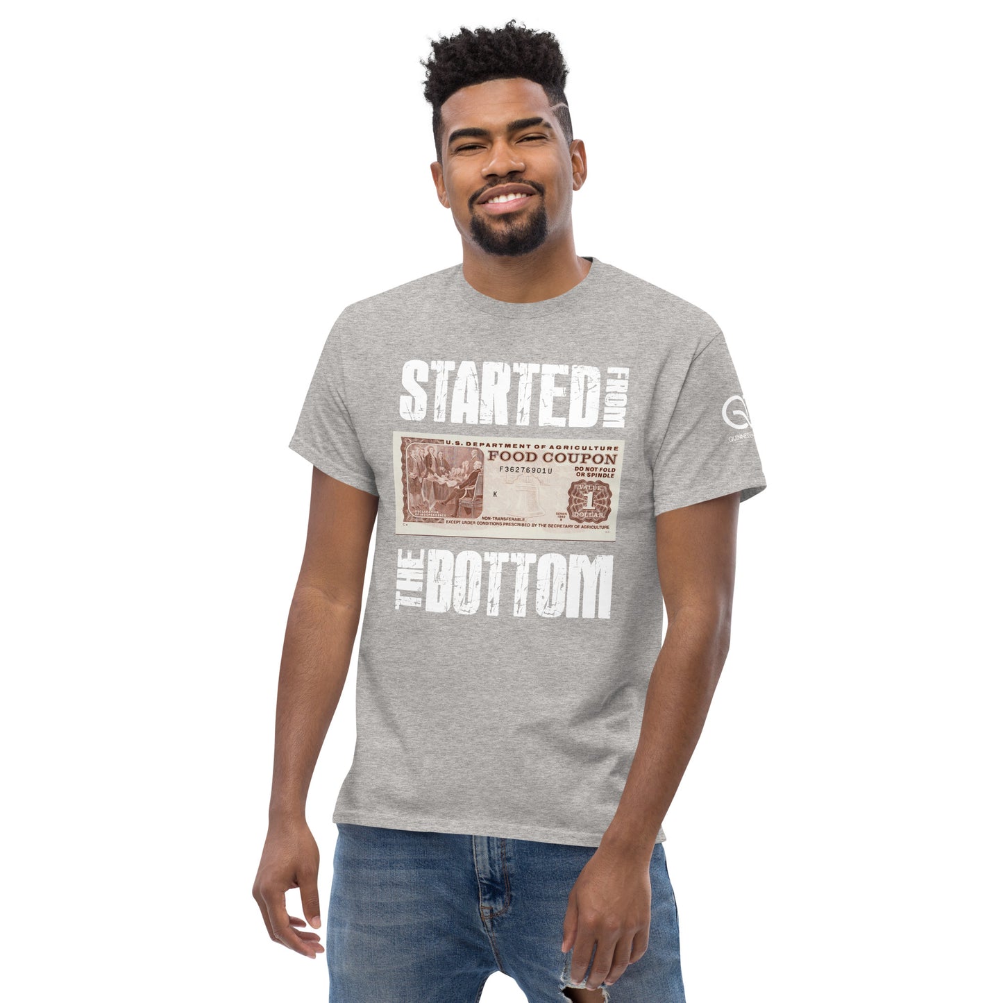 Started From the Bottom Quinnessential GearMen's classic tee