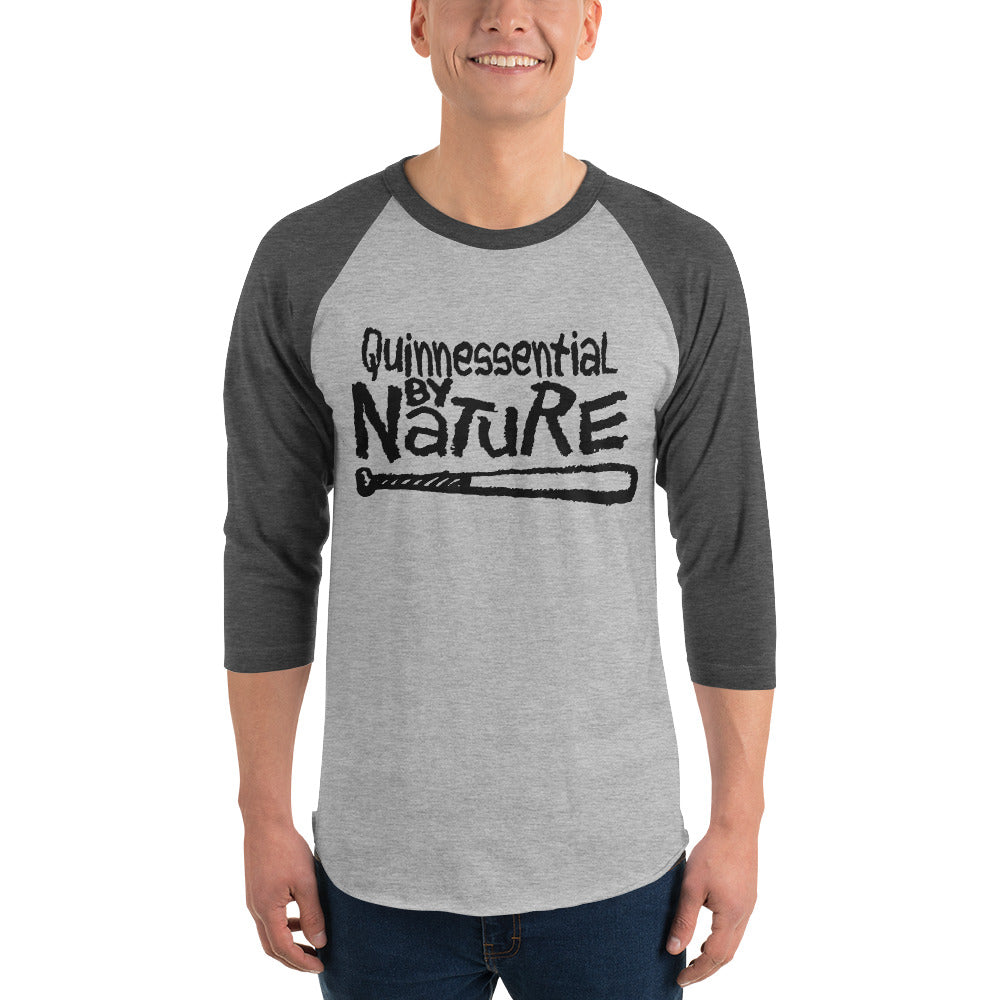 QUINNESSENTIAL by Nature Gear 3/4 sleeve raglan shirt