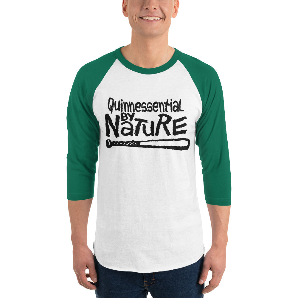 QUINNESSENTIAL by Nature Gear 3/4 sleeve raglan shirt
