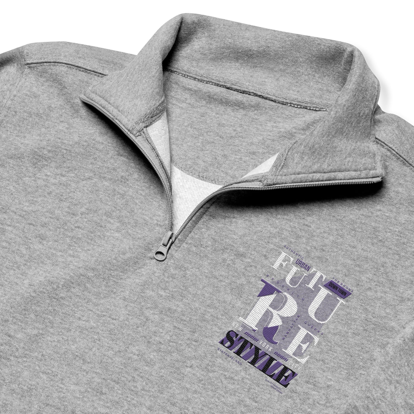 Unisex fleece pullover