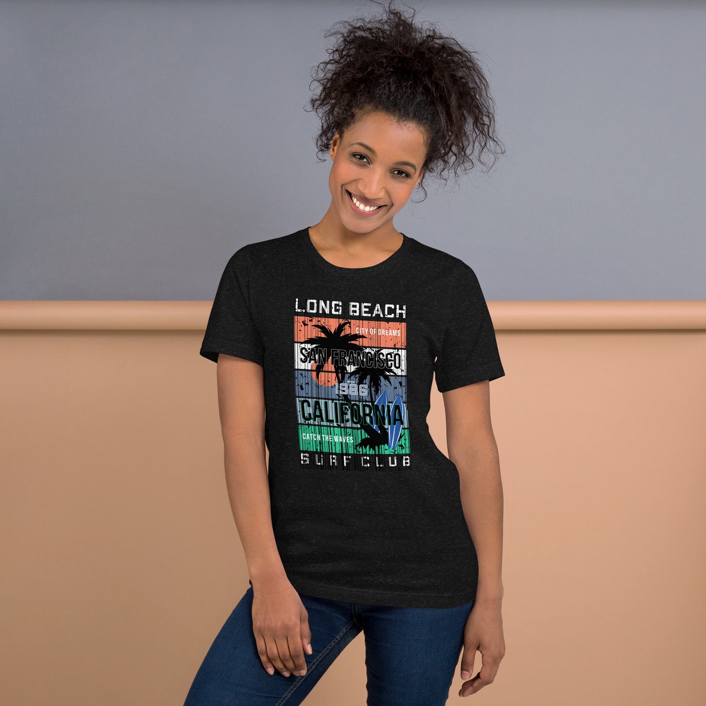 Long Beach California Surf Club Unisex t-shirt