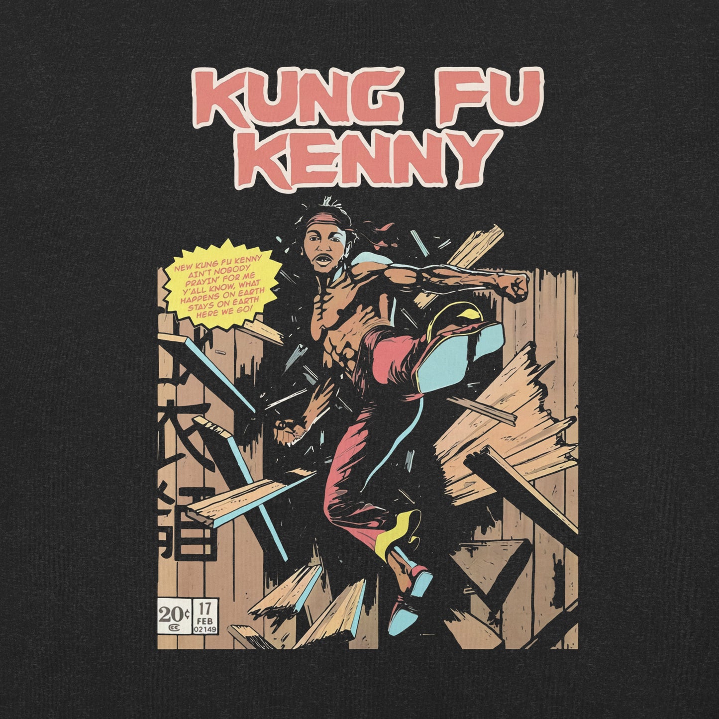 Kung Fu Kenny unisex t-shirt