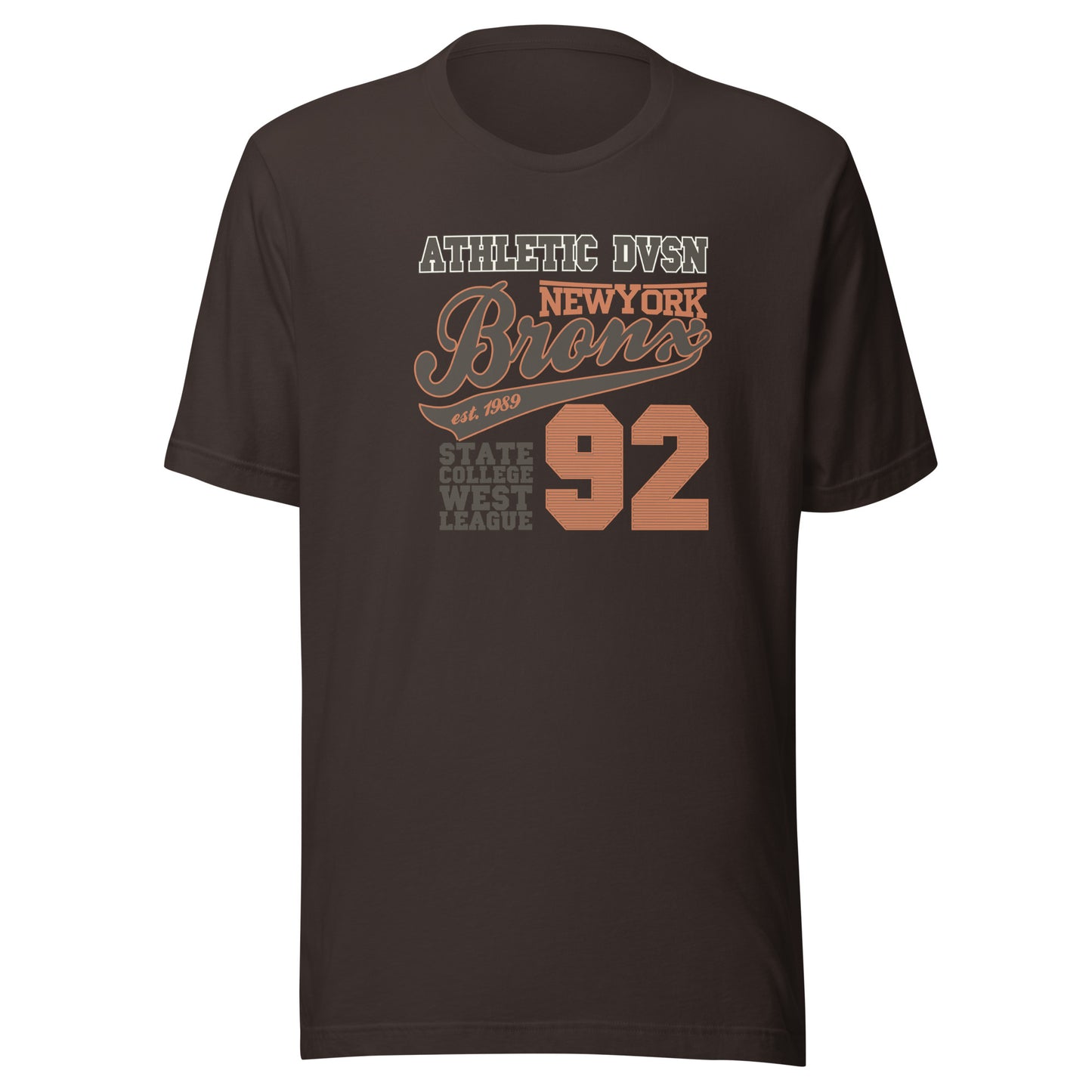 Brooklyn New York athletic division Unisex t-shirt