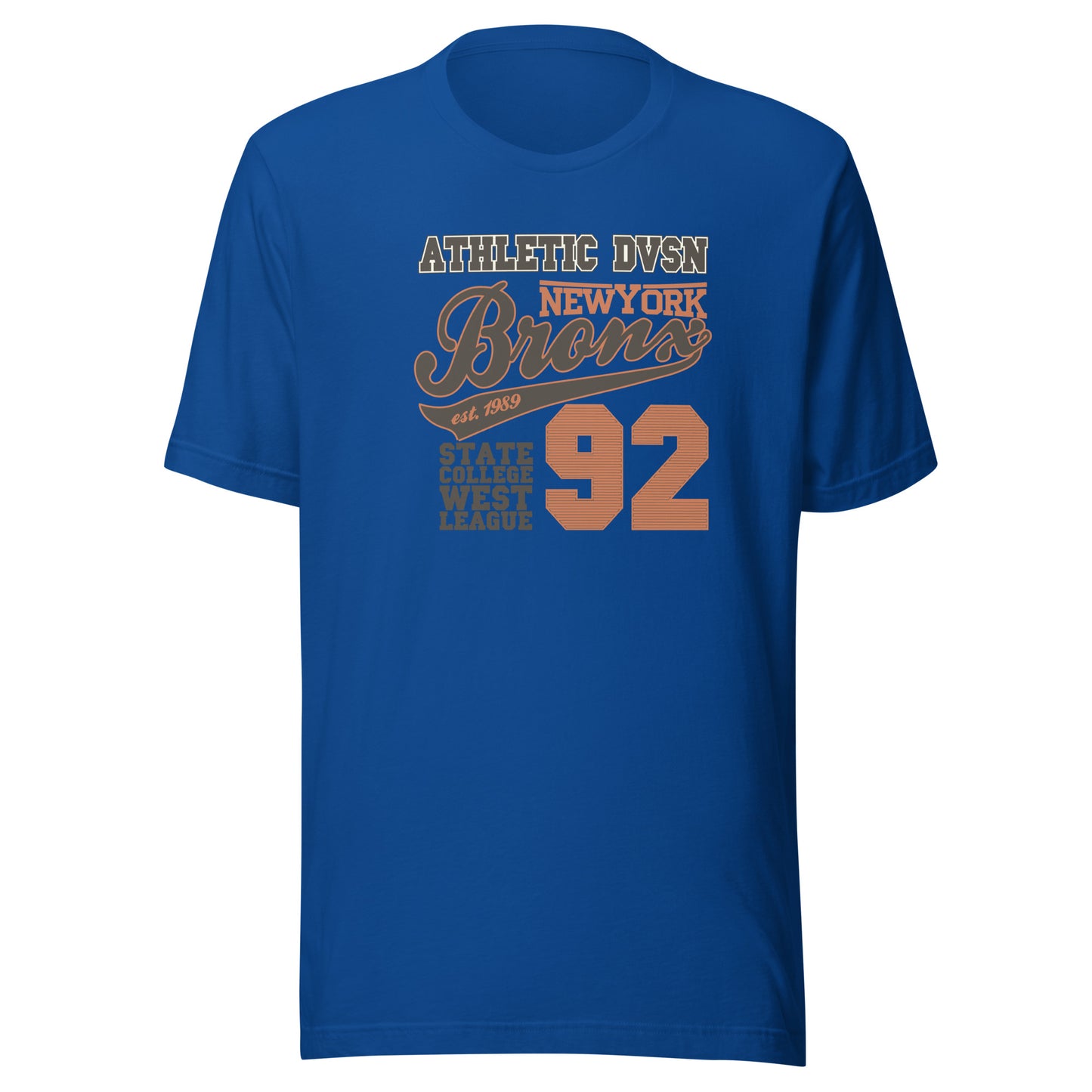 Brooklyn New York athletic division Unisex t-shirt