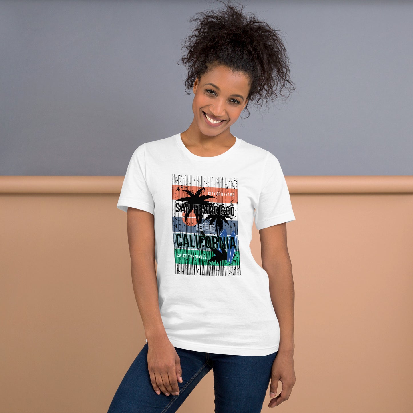 Long Beach California Surf Club Unisex t-shirt