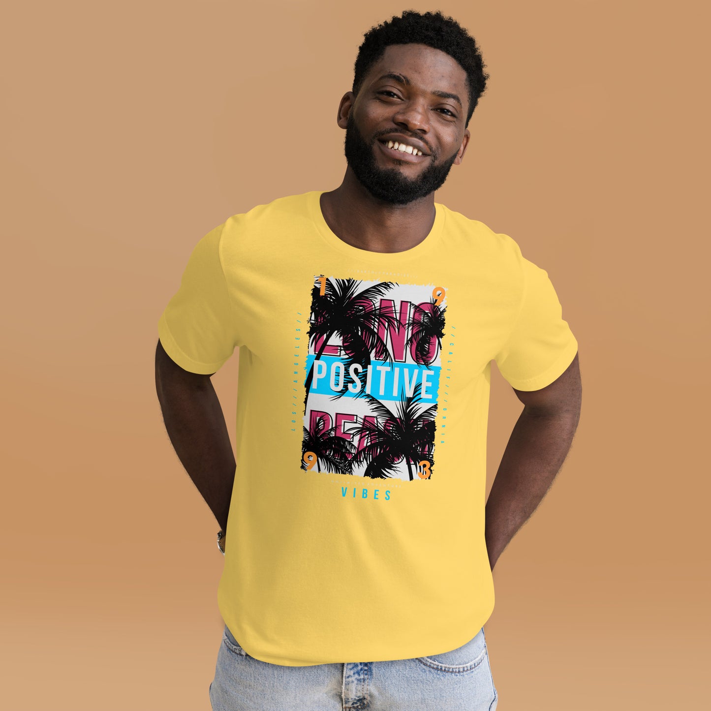 Think positive vibes Unisex t-shirt