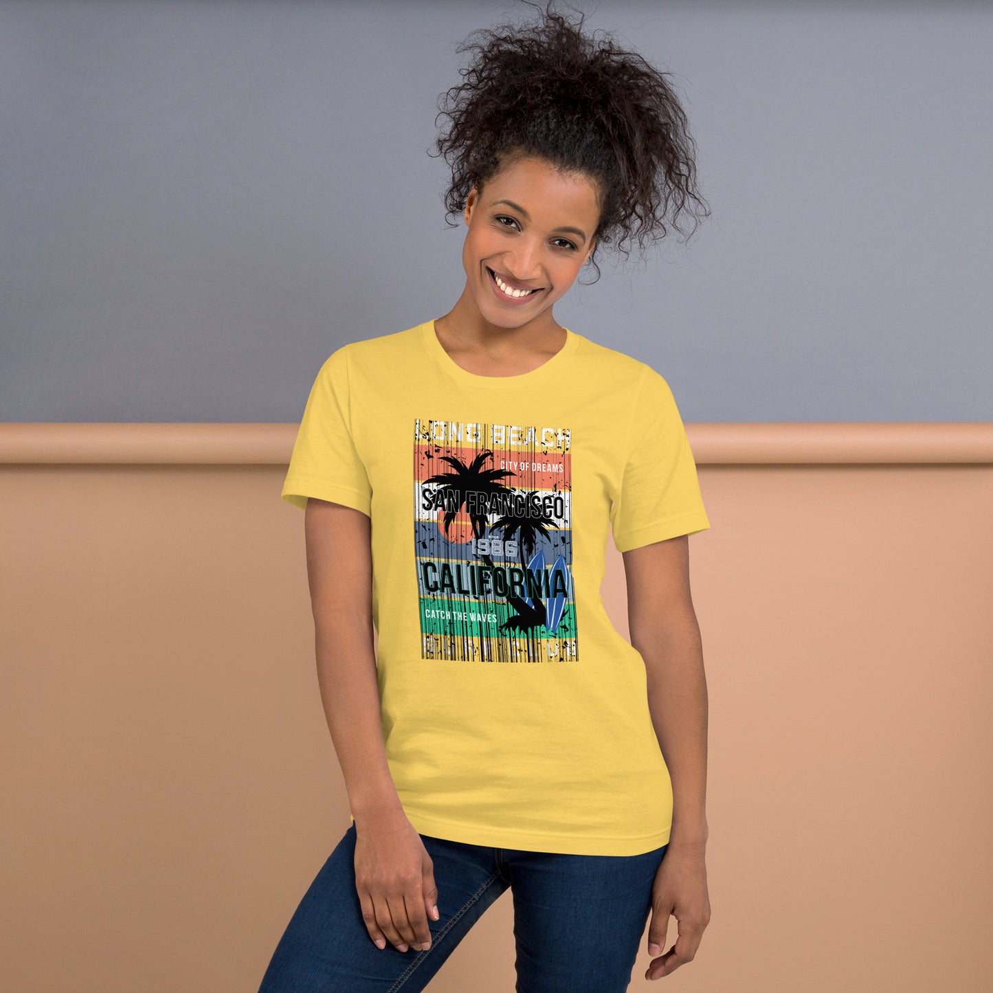Long Beach California Surf Club Unisex t-shirt