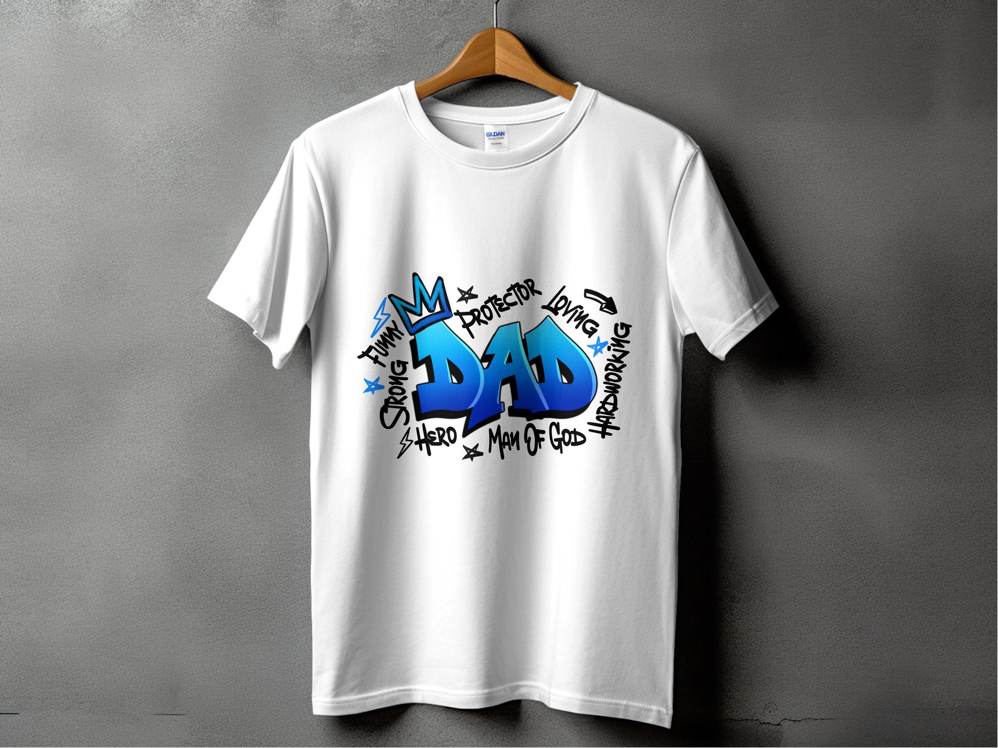 Strong Protector Brave Hero Cool Dad T-shirt product