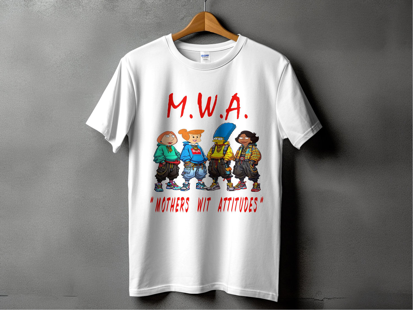 Mothers Wit Attitudes MWA Cartoon Characters product type