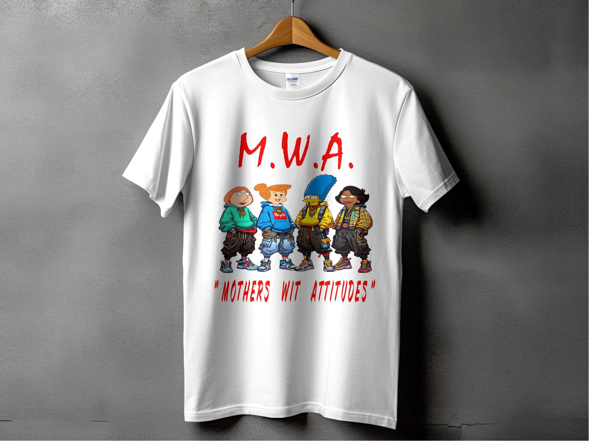 Mothers Wit Attitudes MWA Cartoon Characters product type