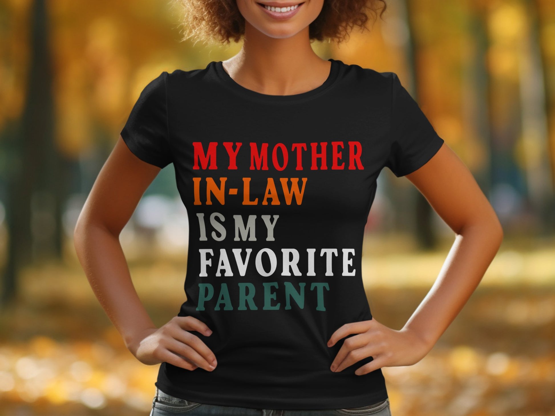 My Mother In Law Is My Favorite Parent T-shirt product