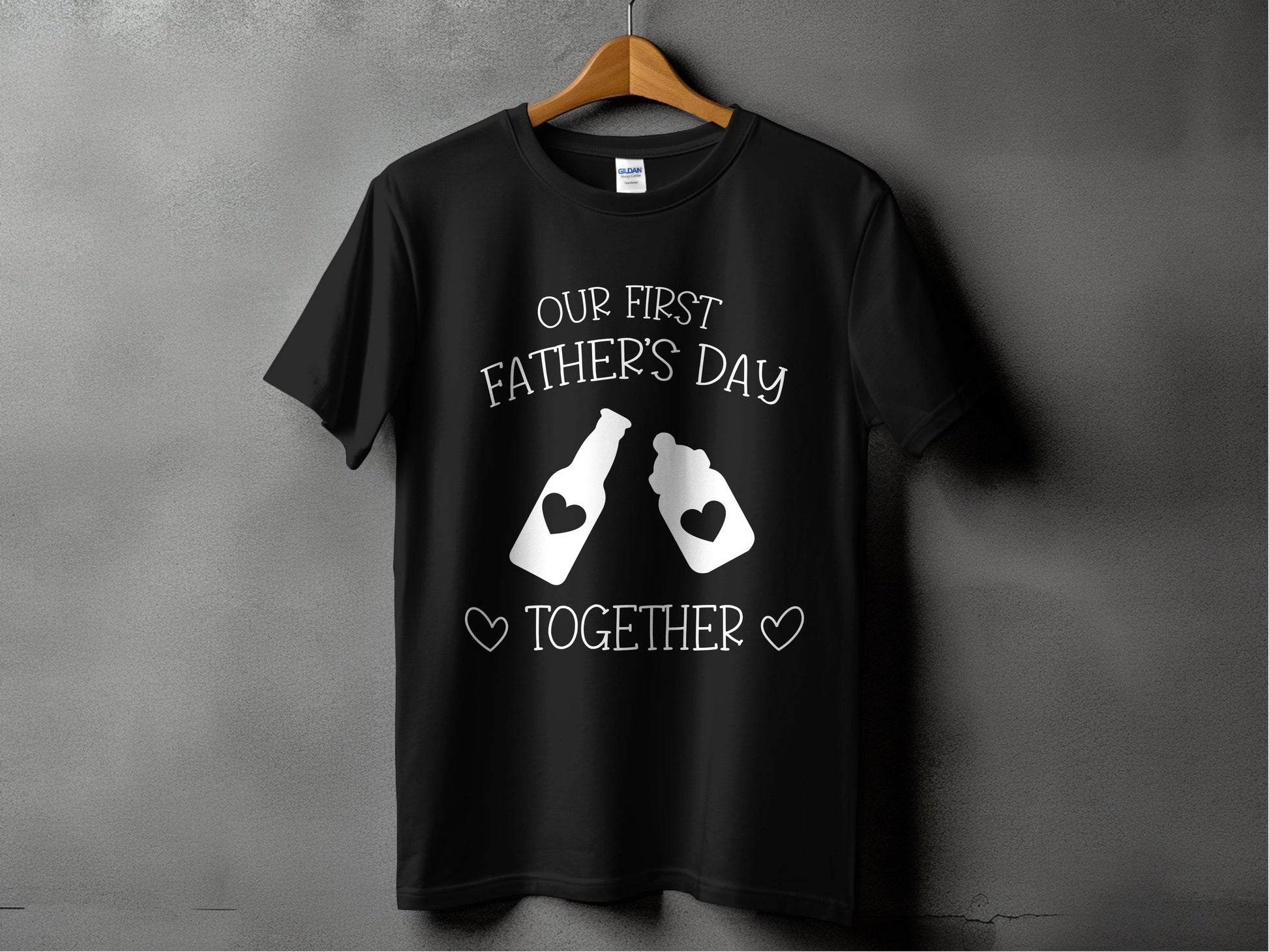 Our First Father's Day Together T-shirt product