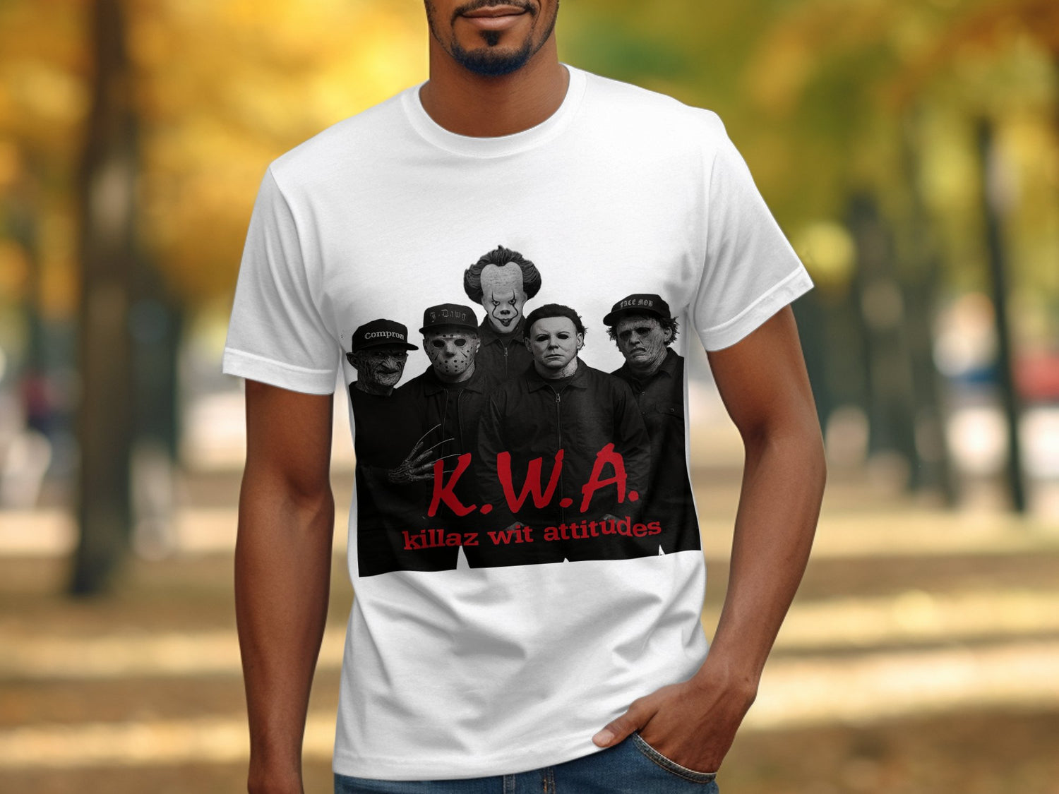 KWA Killaz Wit Attitudes Graphic Tee Shirt product type