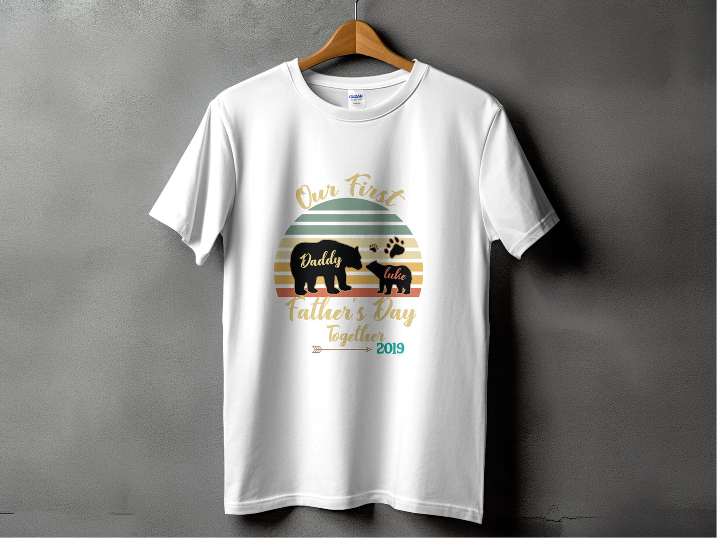 Our First Father's Day Together 2019 T-shirt product