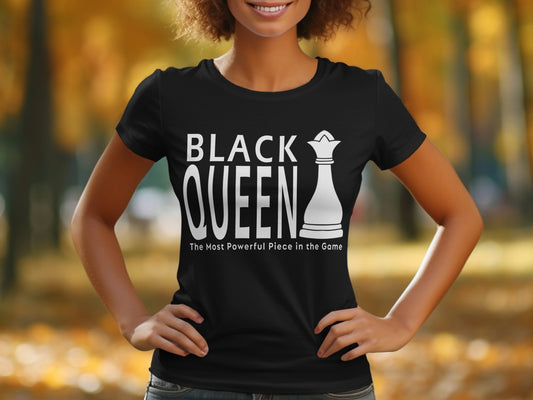 The Most Powerful Piece Black Queen T-Shirt product