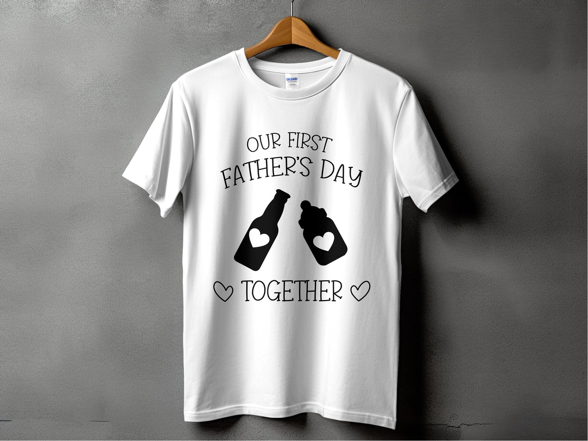 Our First Father's Day Together T-Shirt product