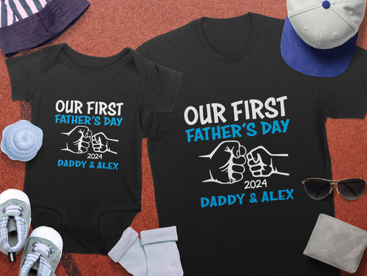 Our First Father's Day 2024 Daddy and Alex Matching product