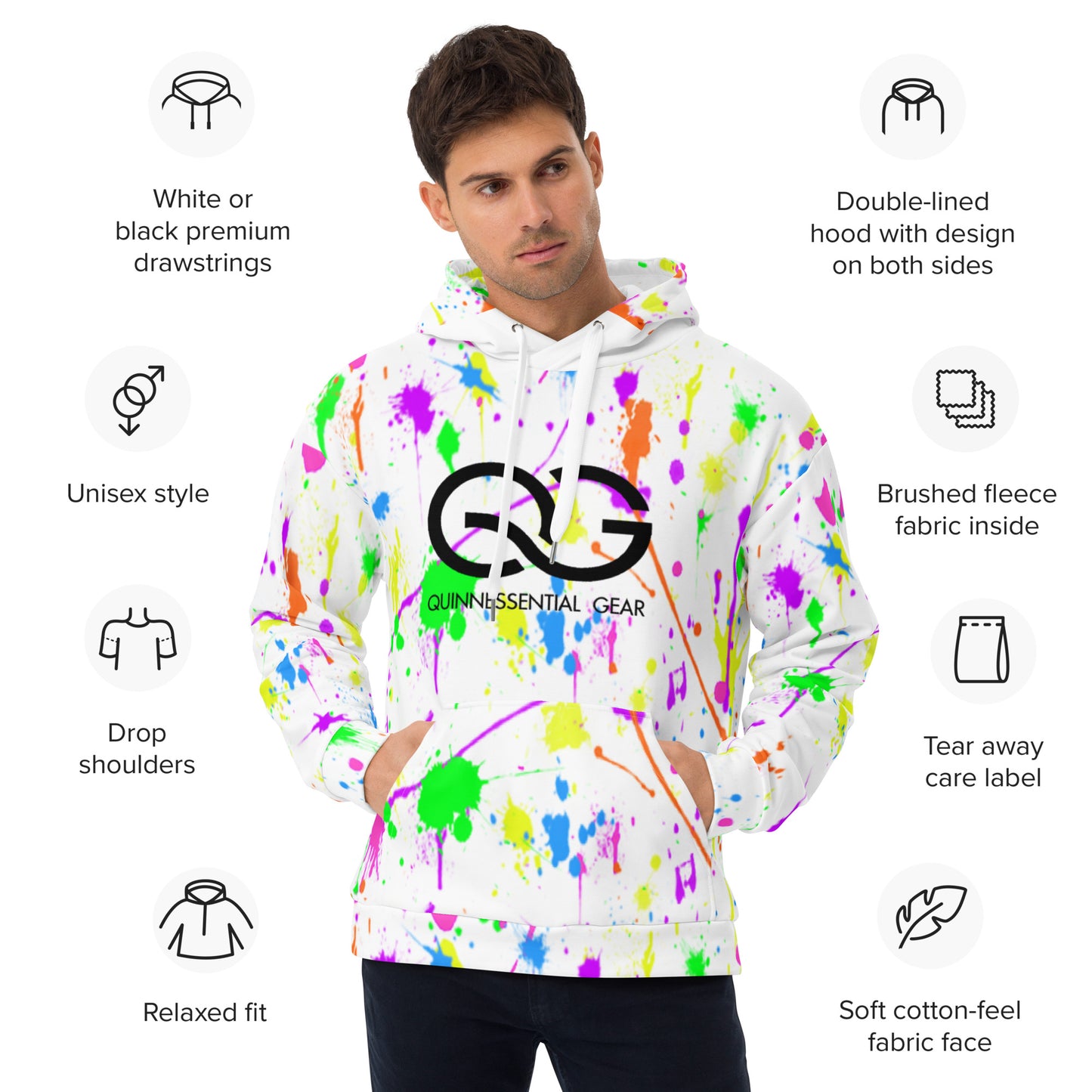 QUINNESSENTIAL Gear Unisex Hoodie