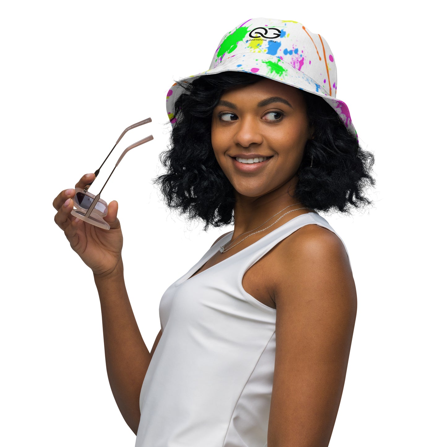 QUINNESSENTIAL Gear Reversible bucket hat