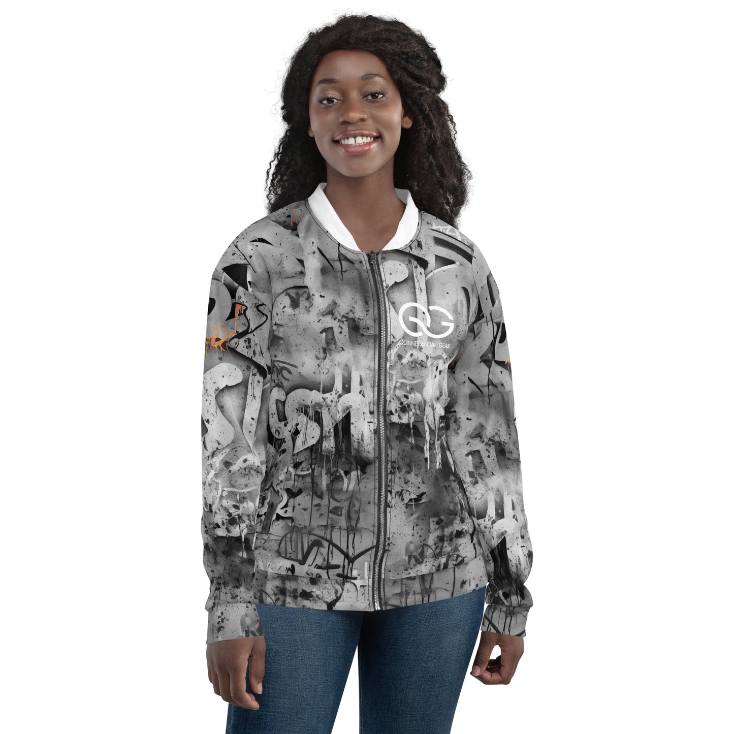 QUINNESSENTIAL Gear Unisex Bomber Jacket
