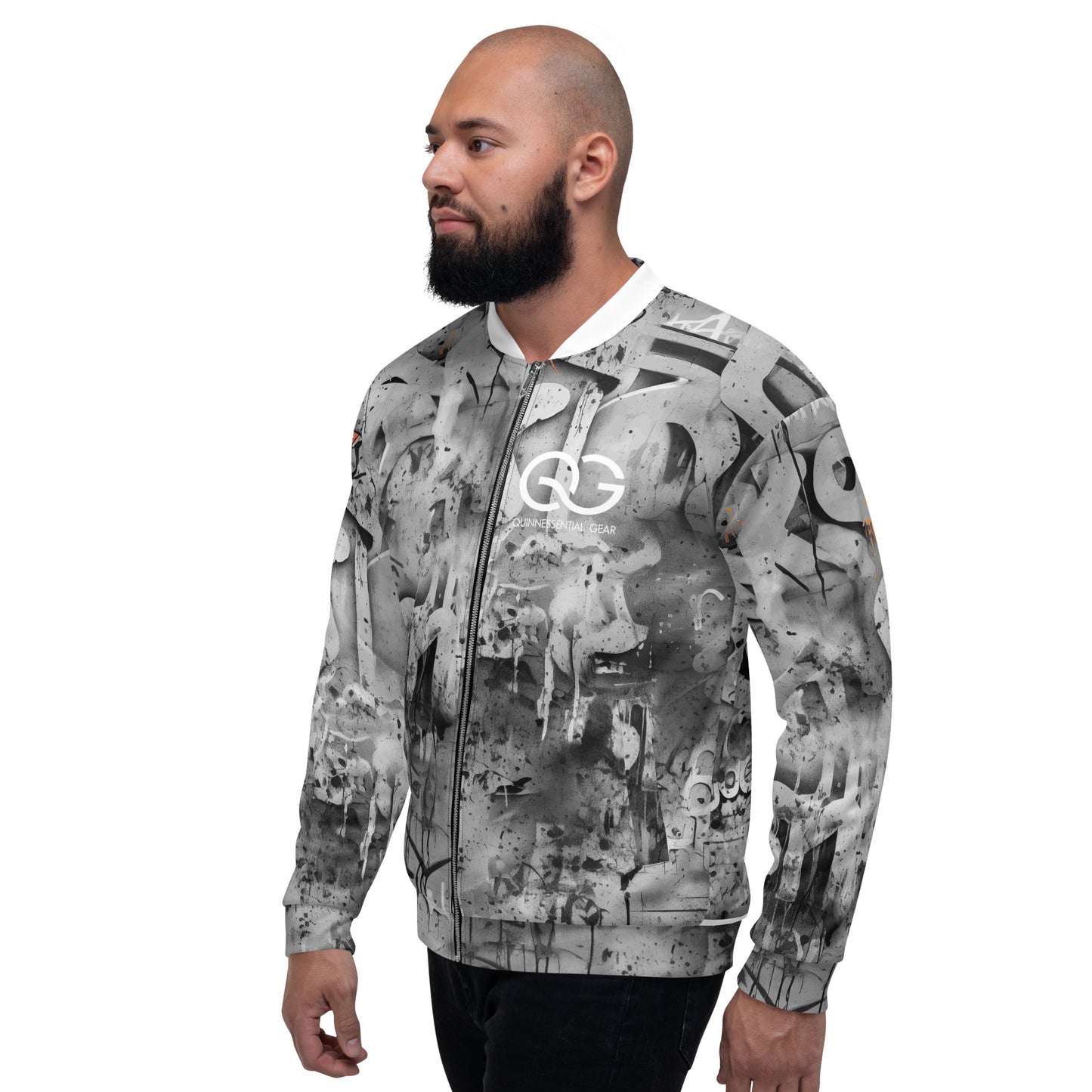 QUINNESSENTIAL Gear Unisex Bomber Jacket