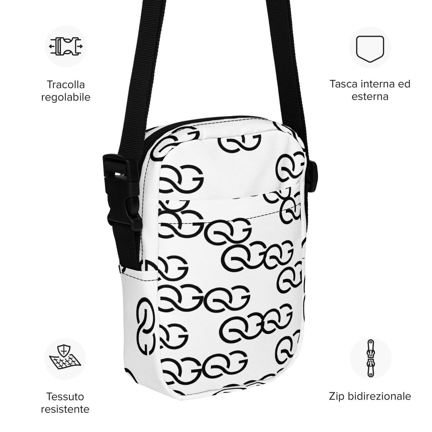 QUINNESSENTIAL Gear Utility crossbody bag