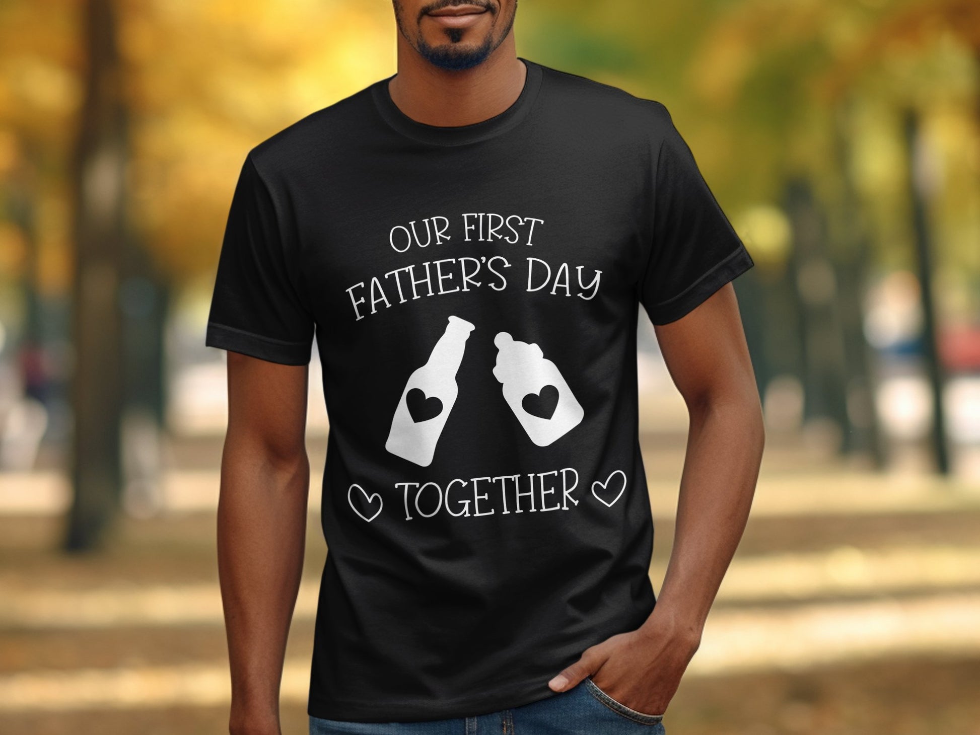 Our First Father's Day Together T-Shirt product type