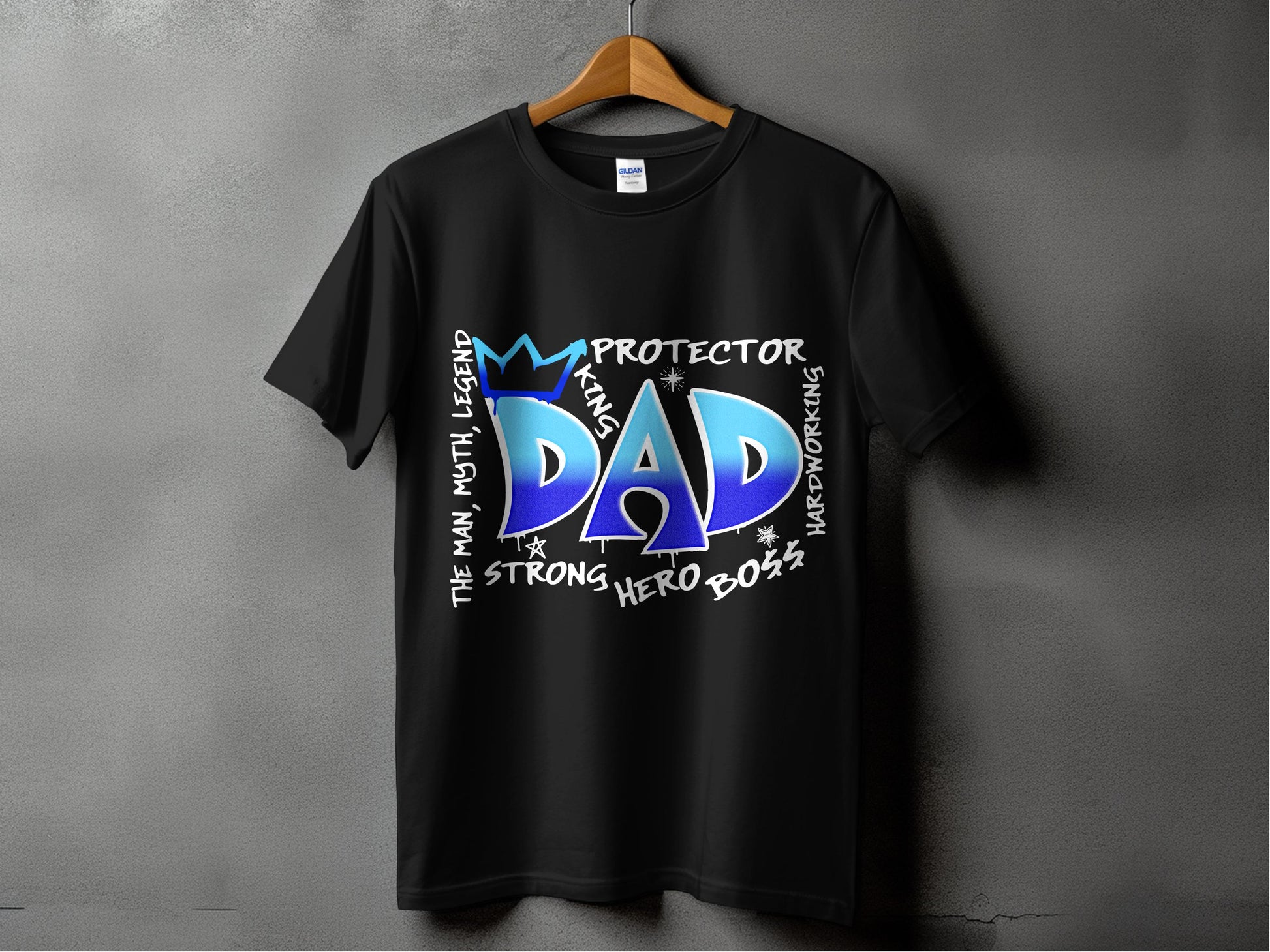 Dad Protector King Hero Boss Legends T-shirt product