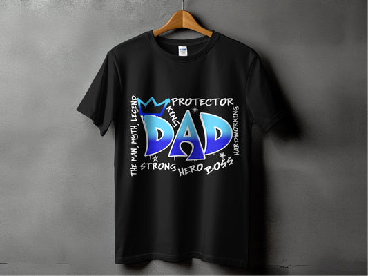 Dad Protector King Hero Boss Legends T-shirt product
