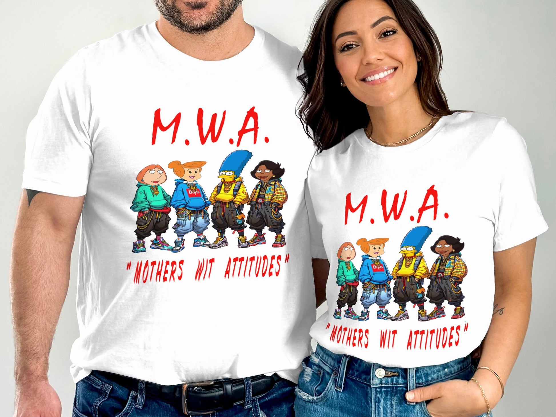 MWA Mothers Wit Attitudes Graphic T-Shirt product