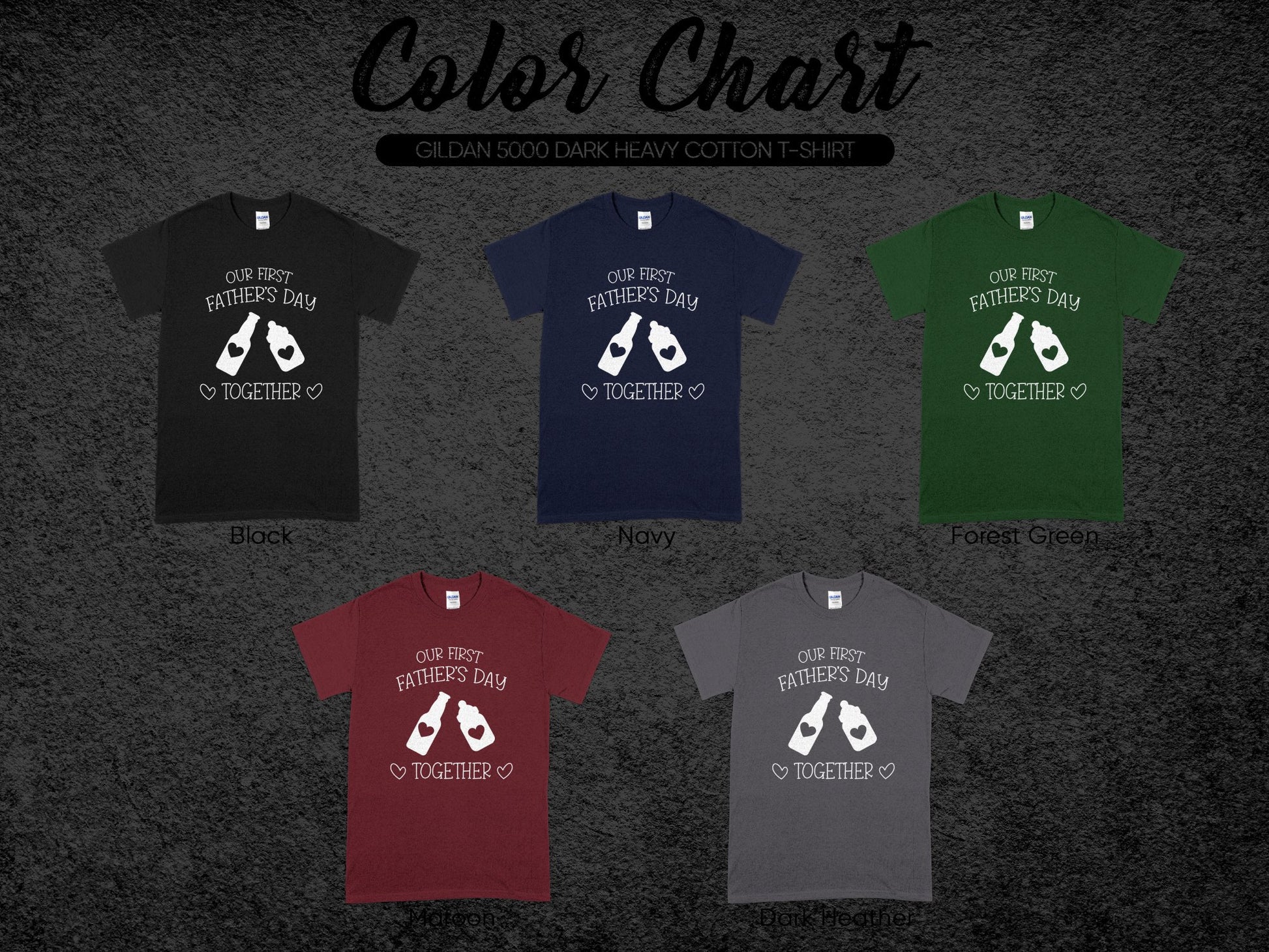Our First Fathers Day Together T Shirt product type