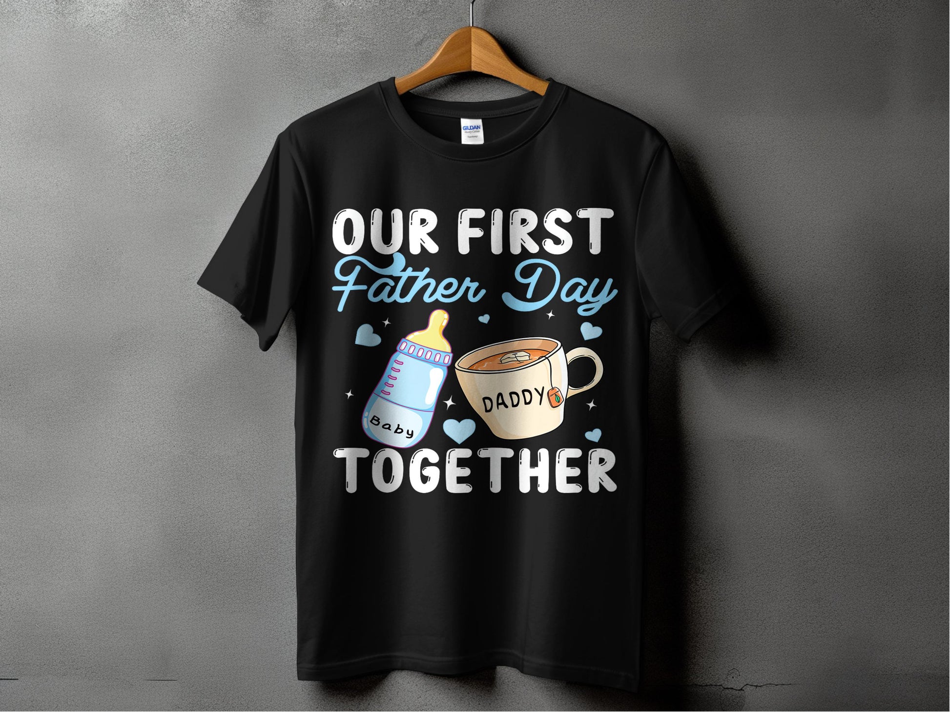 Our First Father Day Together Graphic T-Shirt product