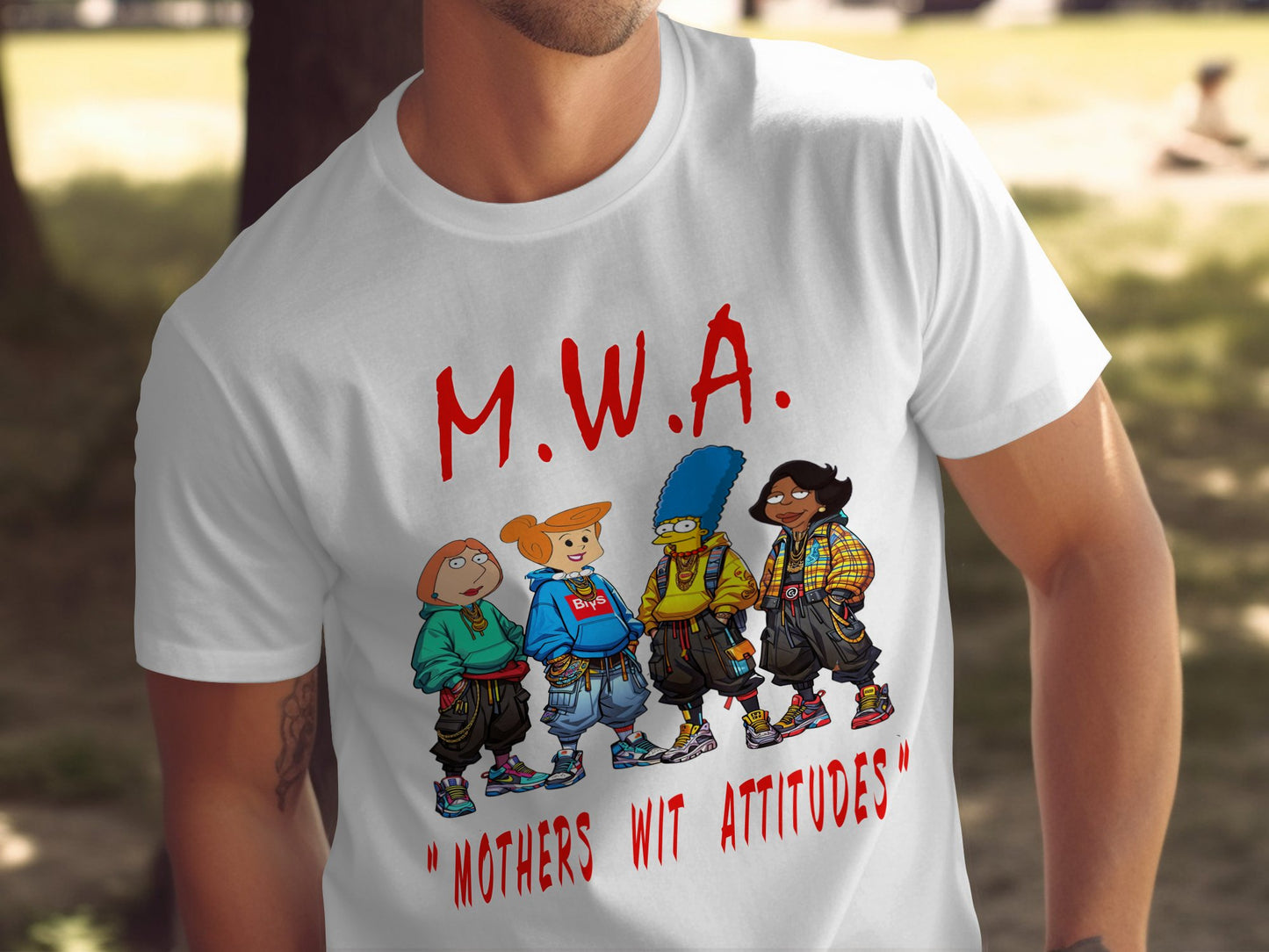 M.W.A. Mothers Wit Attitudes Graphic T-Shirt product type