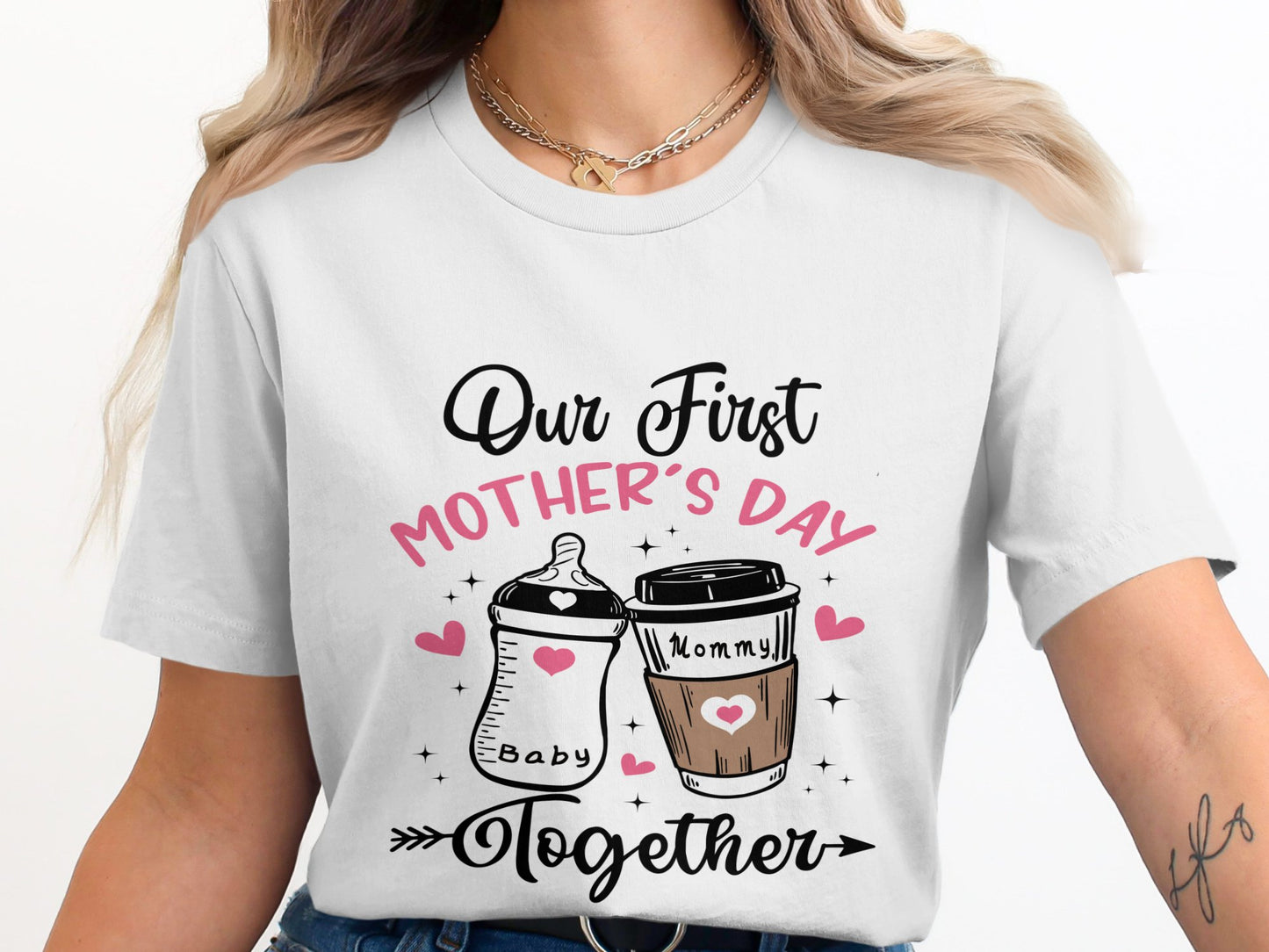 Our First Mother's Day Together T-Shirt product type