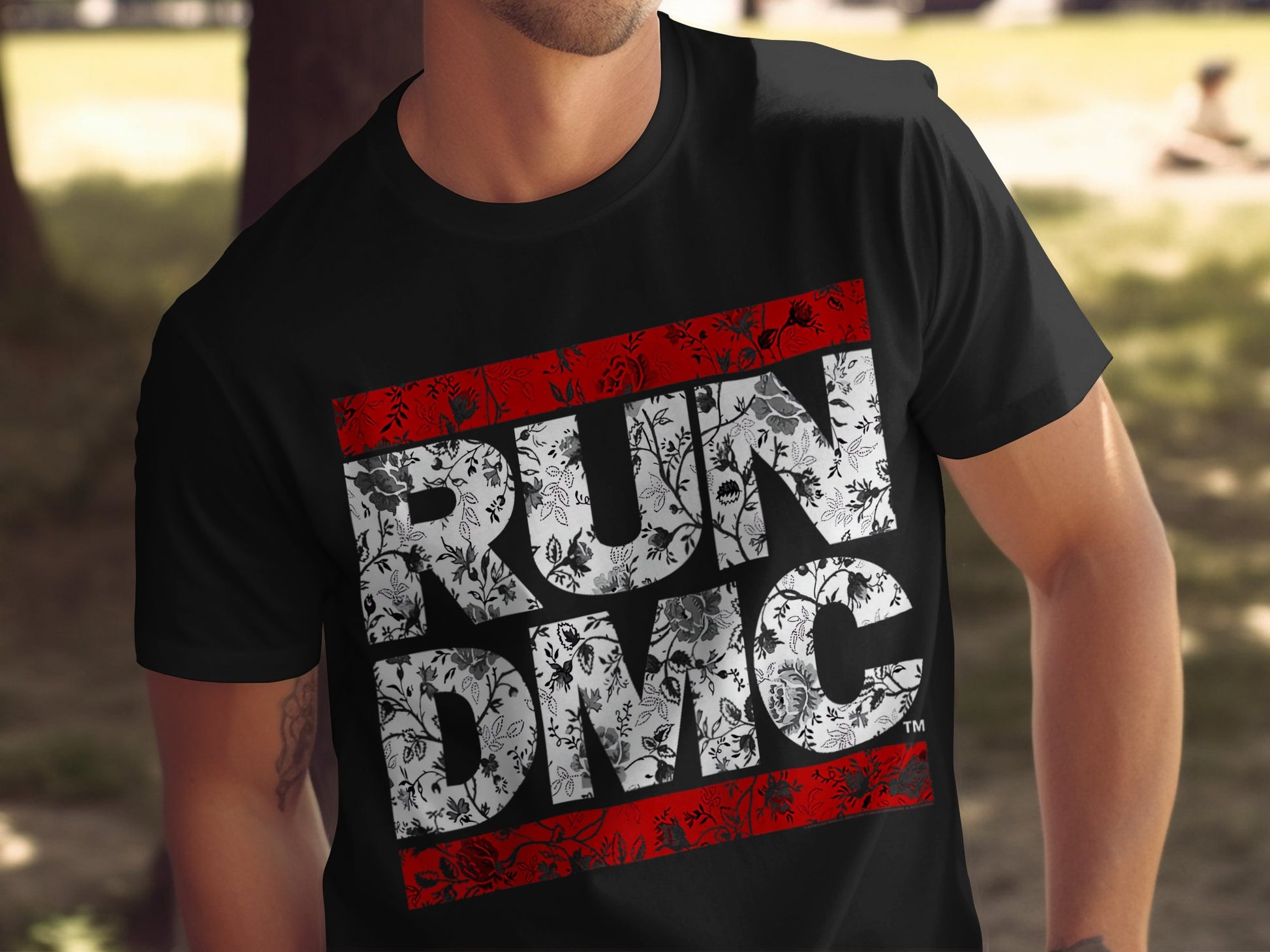 Iconic Run DMC Graphic Tee Black Short Sleeve product