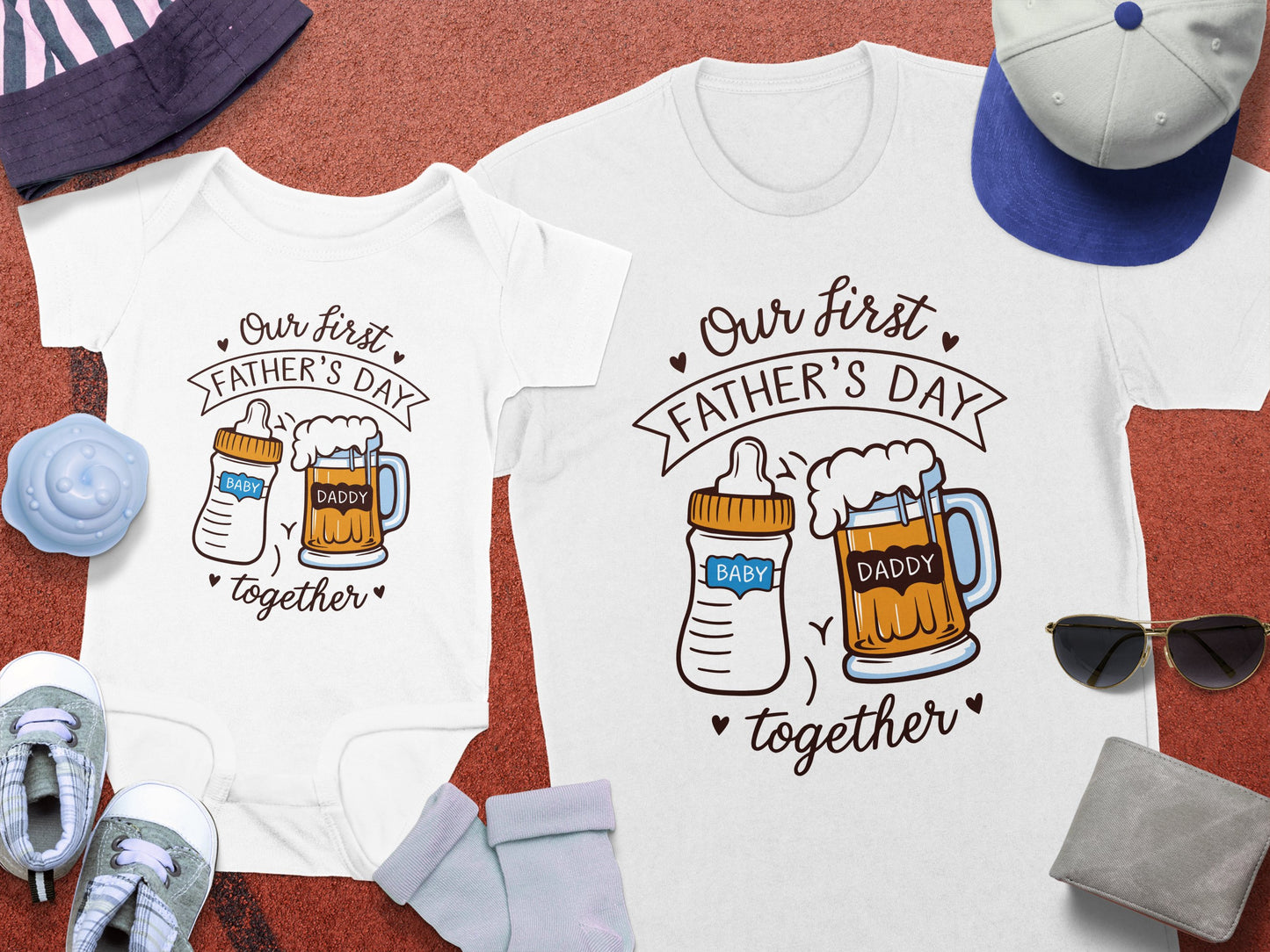 Our First Father's Day Together Matching Product